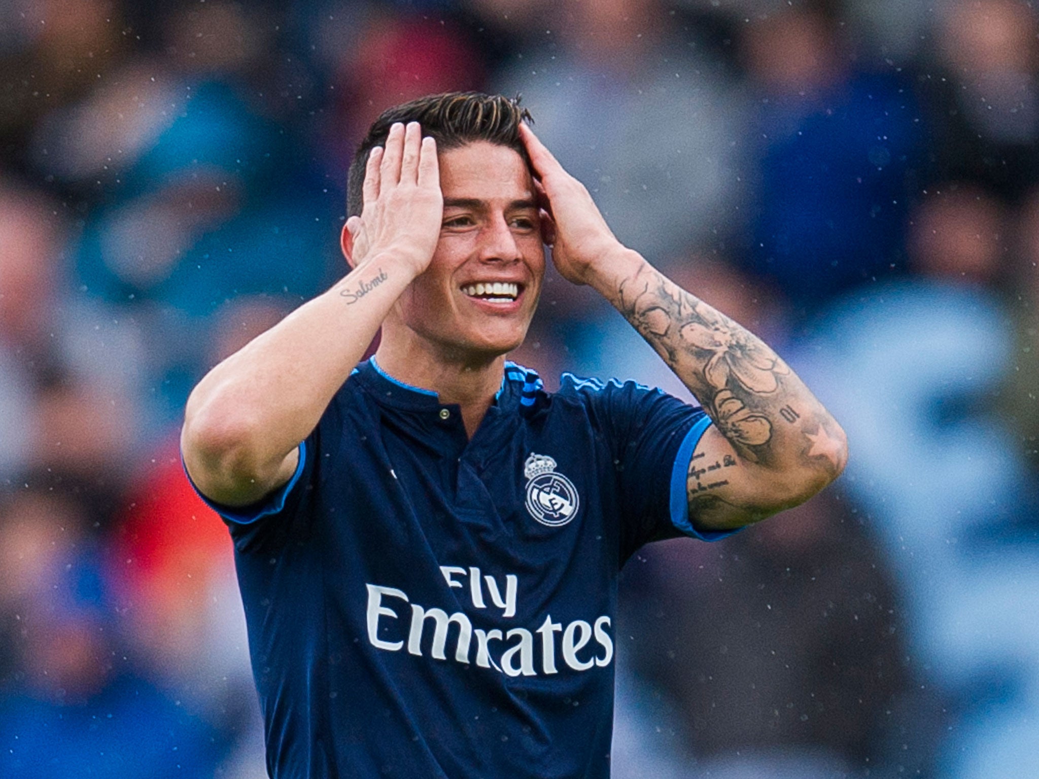 James has struggled to make his mark at Madrid