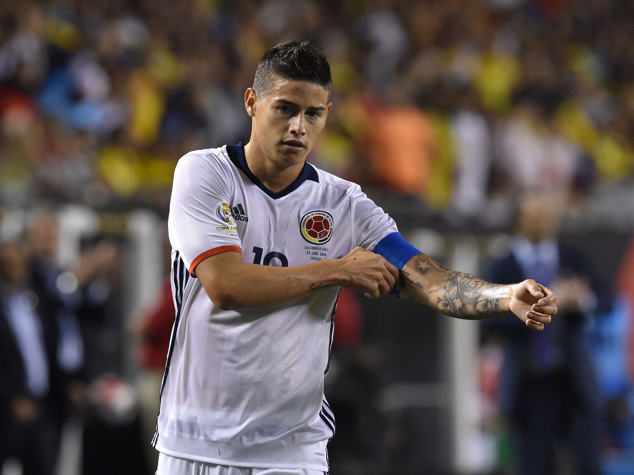 James Rodriguez faces an uncertain future at Real Madrid