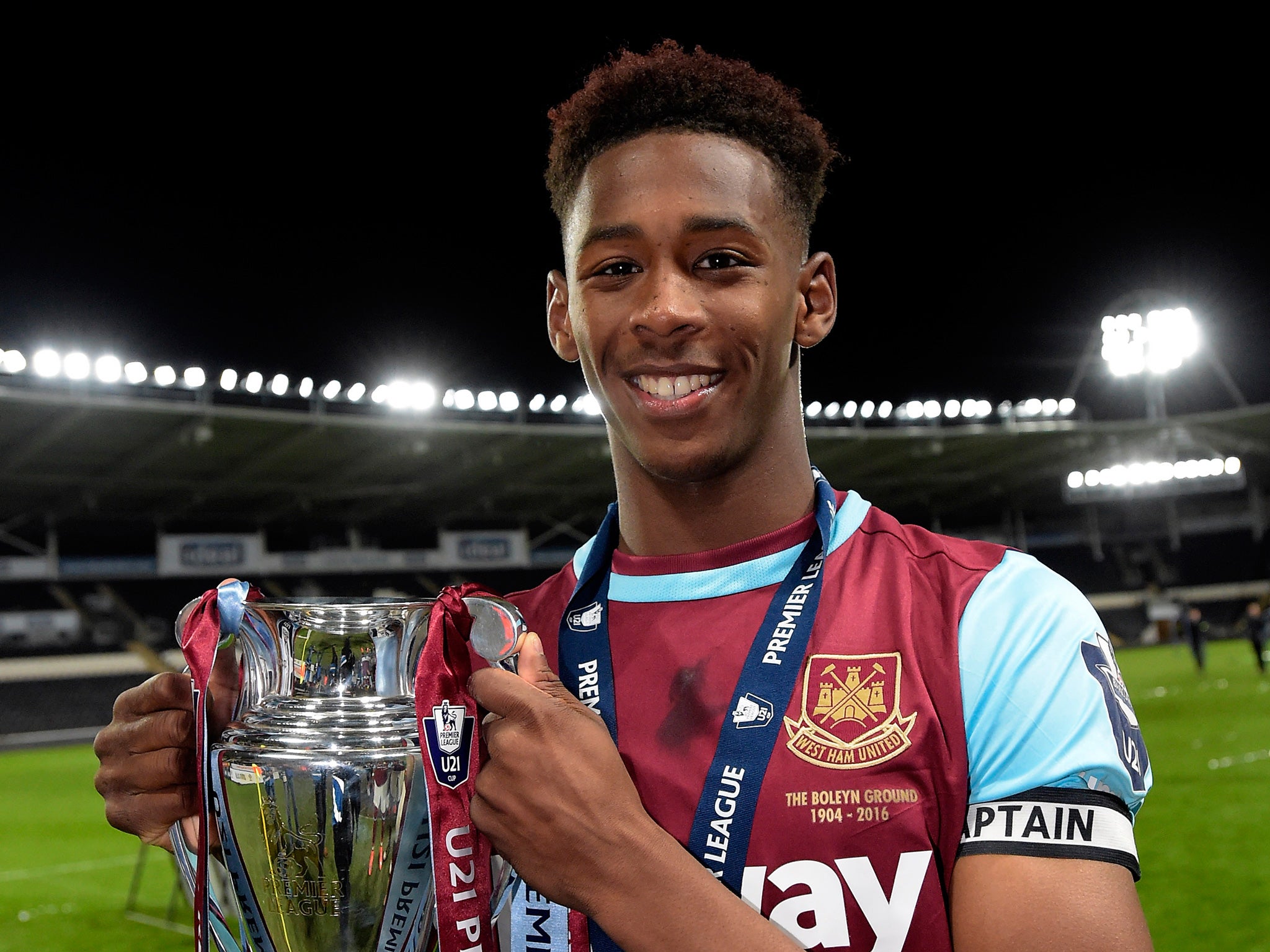 Oxford led West Ham to the U21 Premier League Cup last season