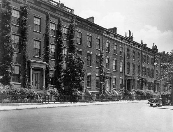 &#13;
Private residences in Washington Square Park, the homes of the last 'true' aristocrats &#13;