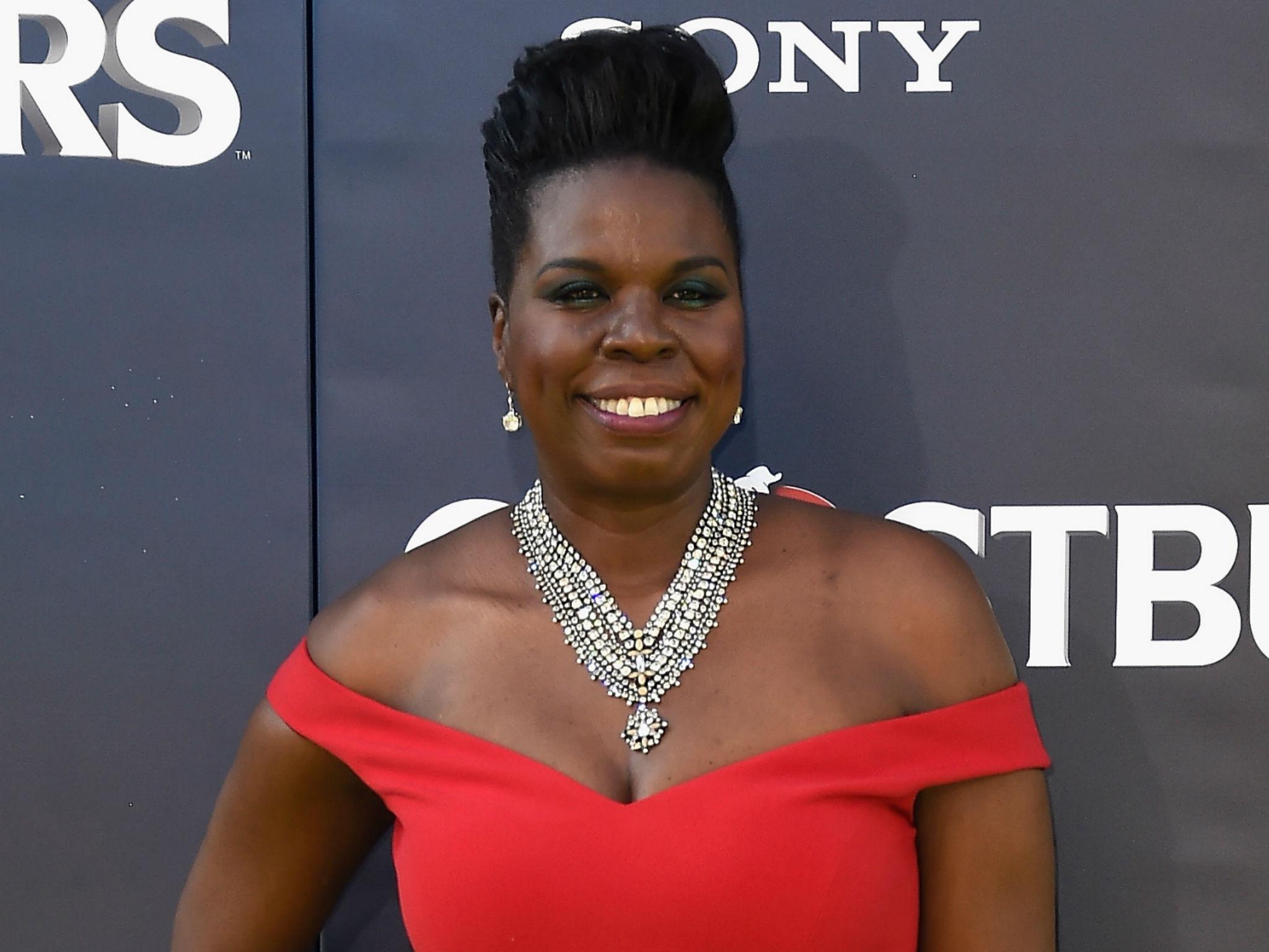 Leslie Jones at the Ghostbusters premiere