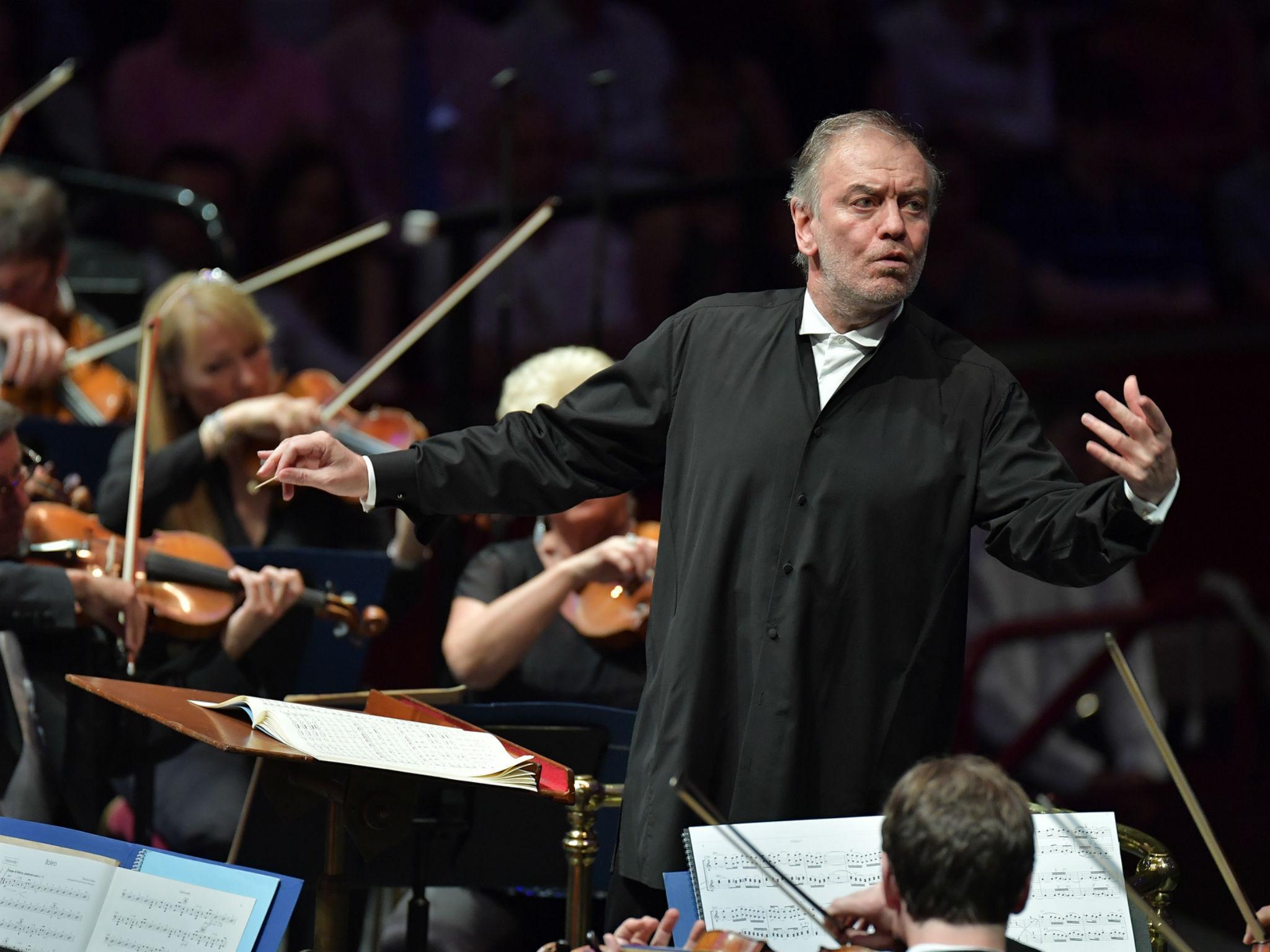 Valery Gergiev conducts the Munich Philharmonic Orchestra at the BBC Proms 2016