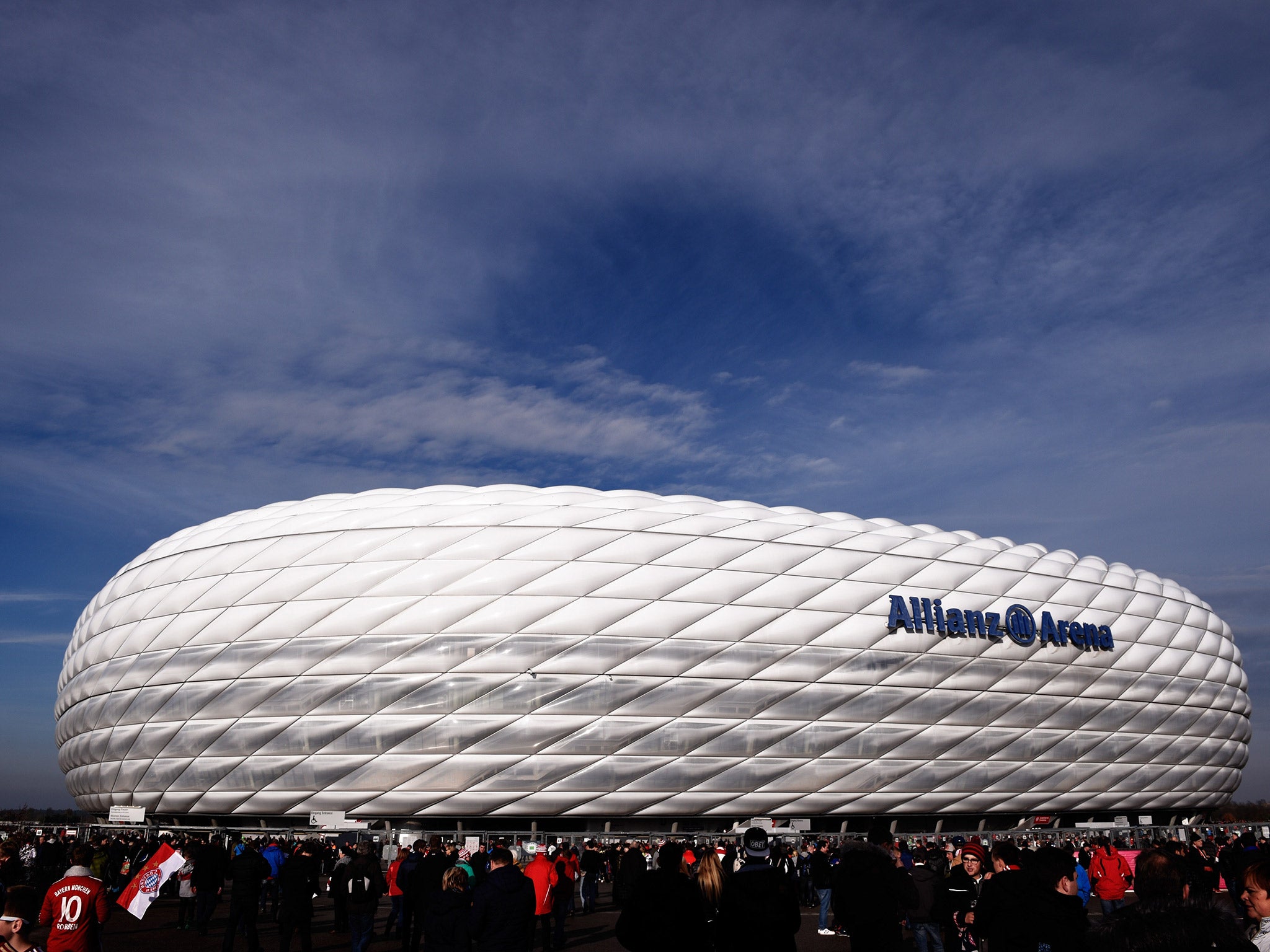 
Munich's Allianz Arena would fit the DFB's criteria to apply to be a host venue 