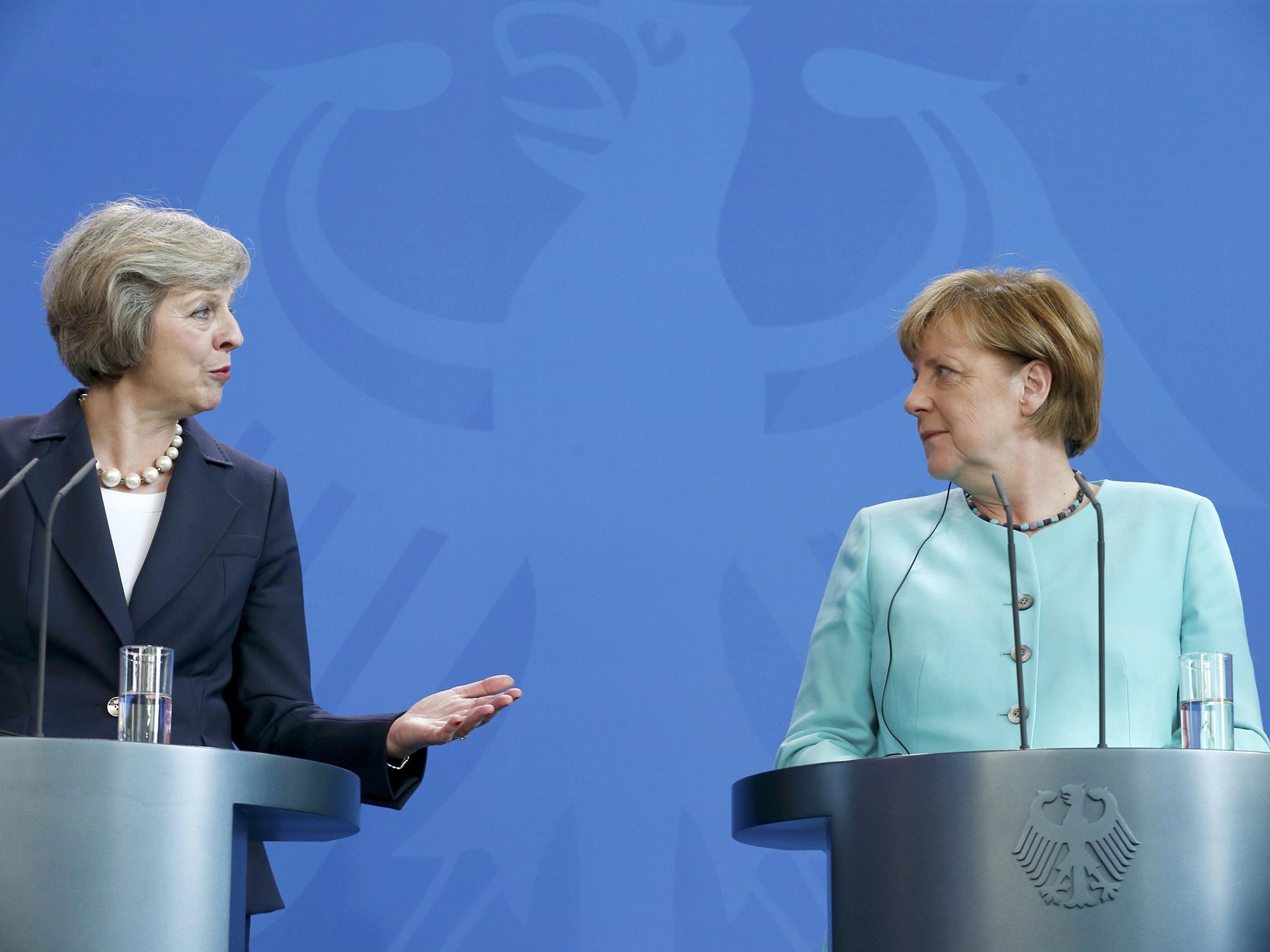 Angela Merkel has said the Brexit talks between the EU and the UK will go ahead as scheduled