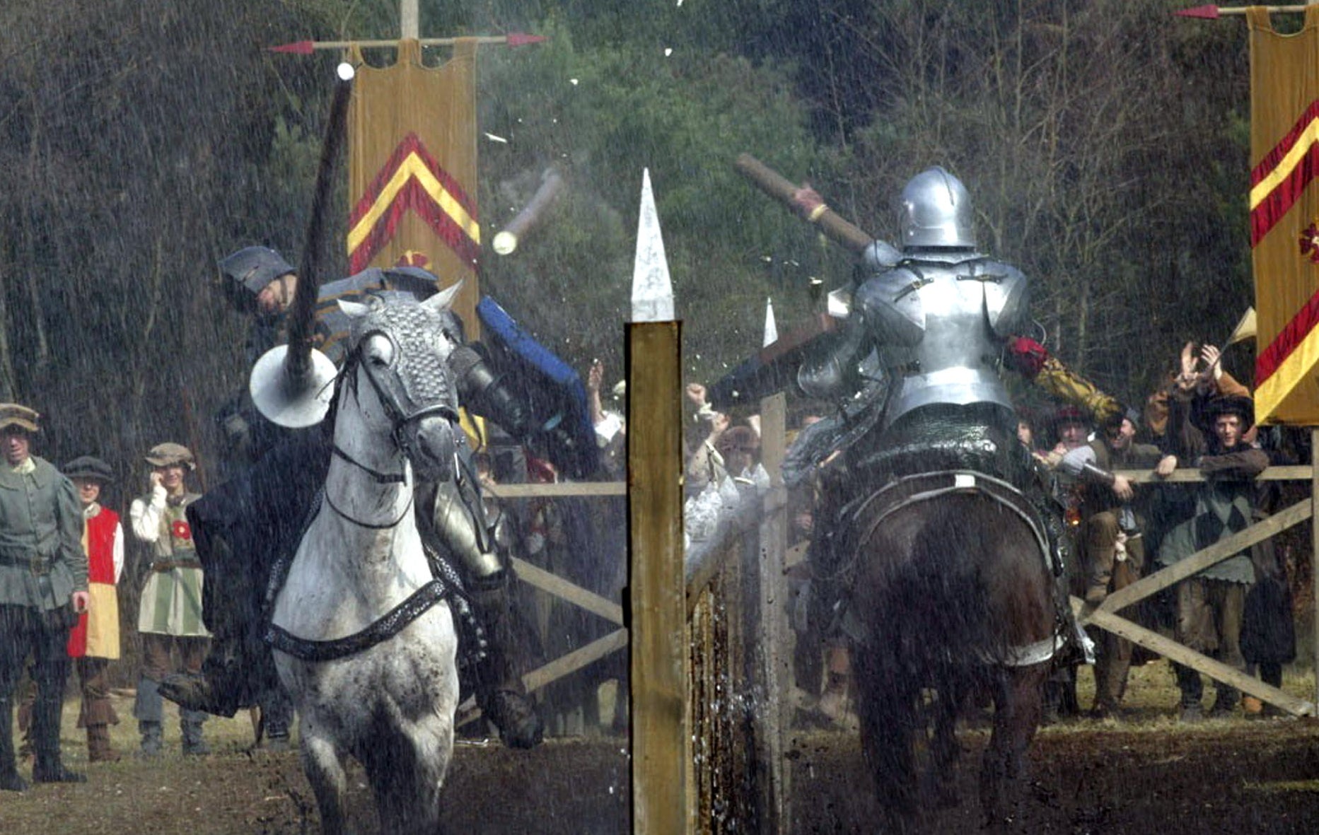 Jousting in ITV's King Henry VIII