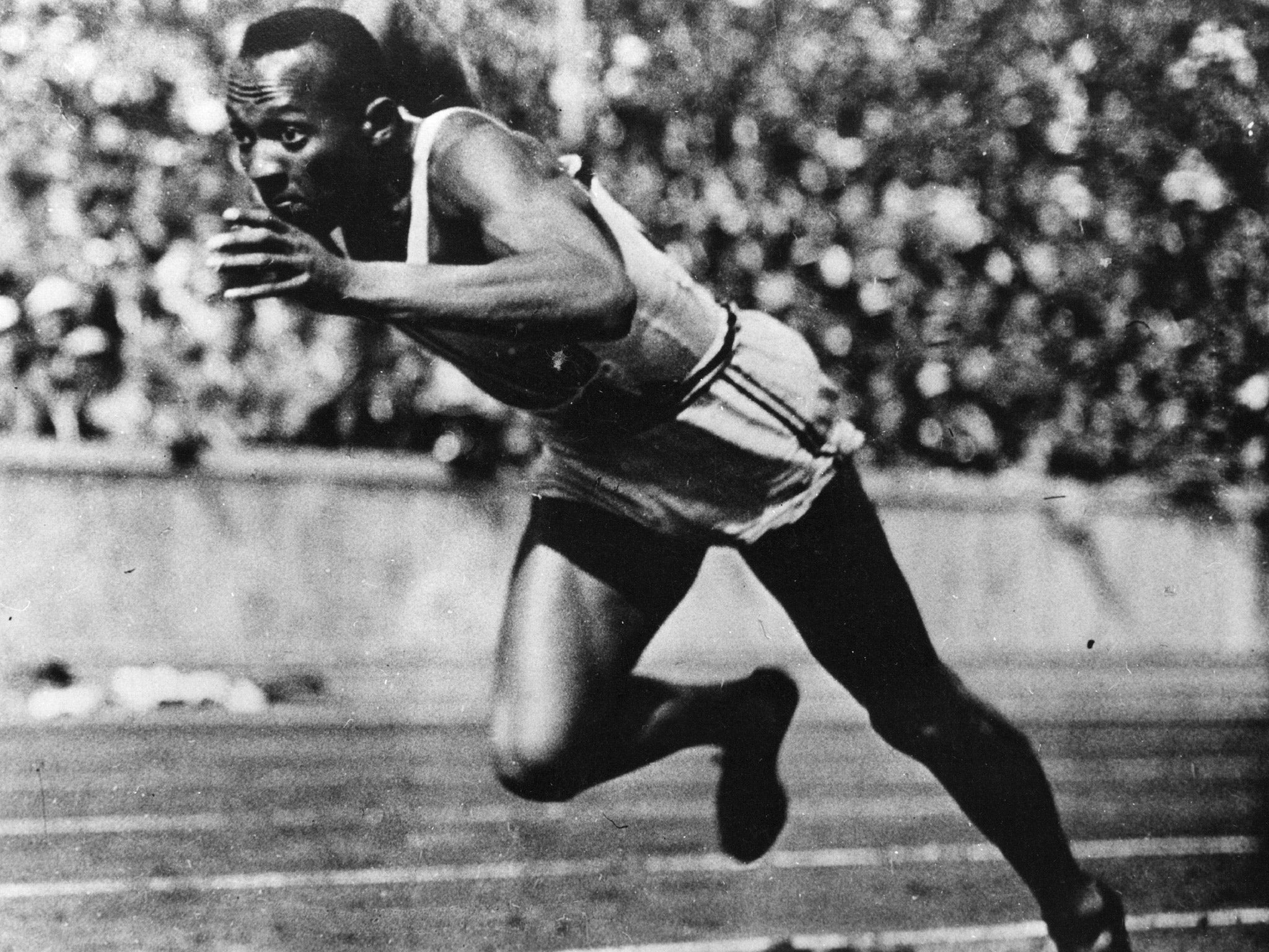 Jesse Owens won four gold medals at the 1936 Olympic Games