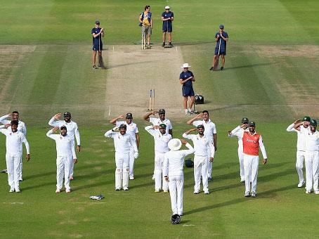 &#13;
Pakistan players celebrate their first Test victory at Lord's (Getty)&#13;