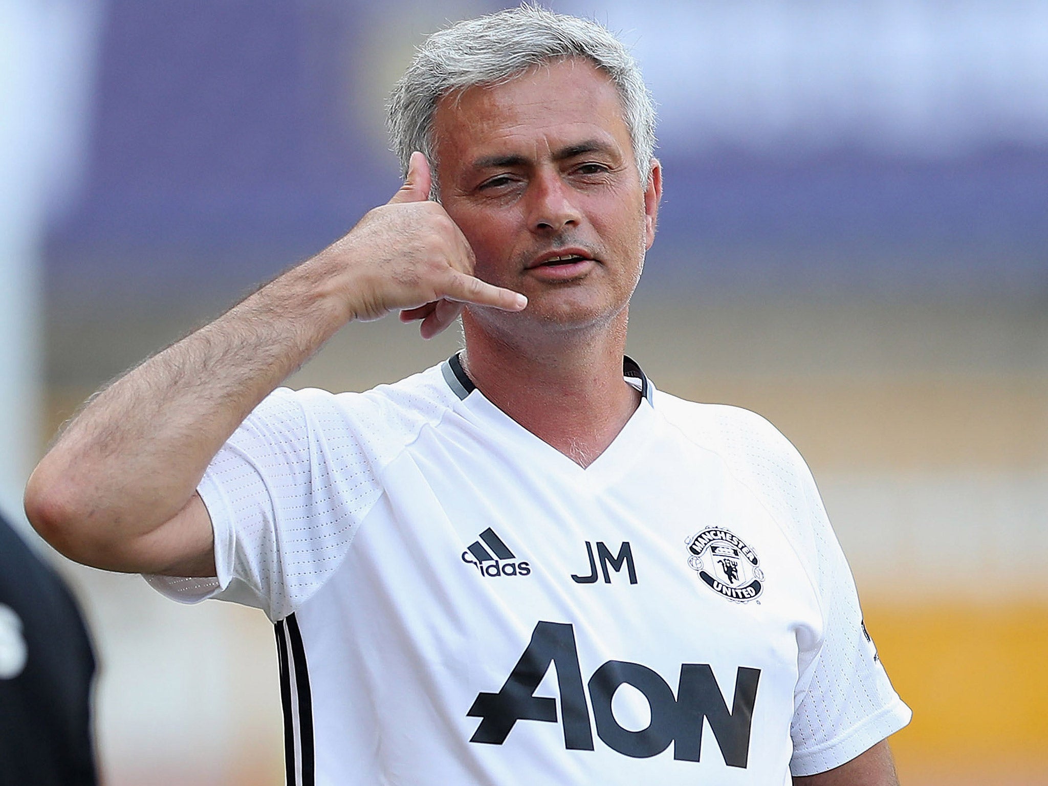 Jose Mourinho held his first Q+A with British journalists during Manchester United's pre-season tour of China