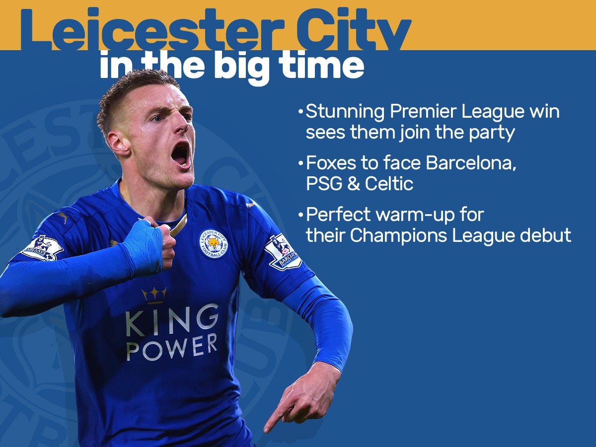 Leicester City, the Premier League champions, will compete in the ICC for the first time