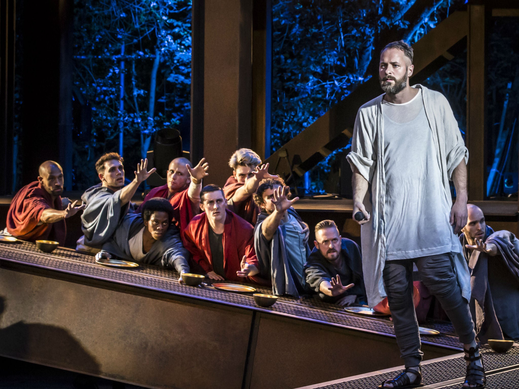 Declan Bennett as Jesus in Jesus Christ Superstar