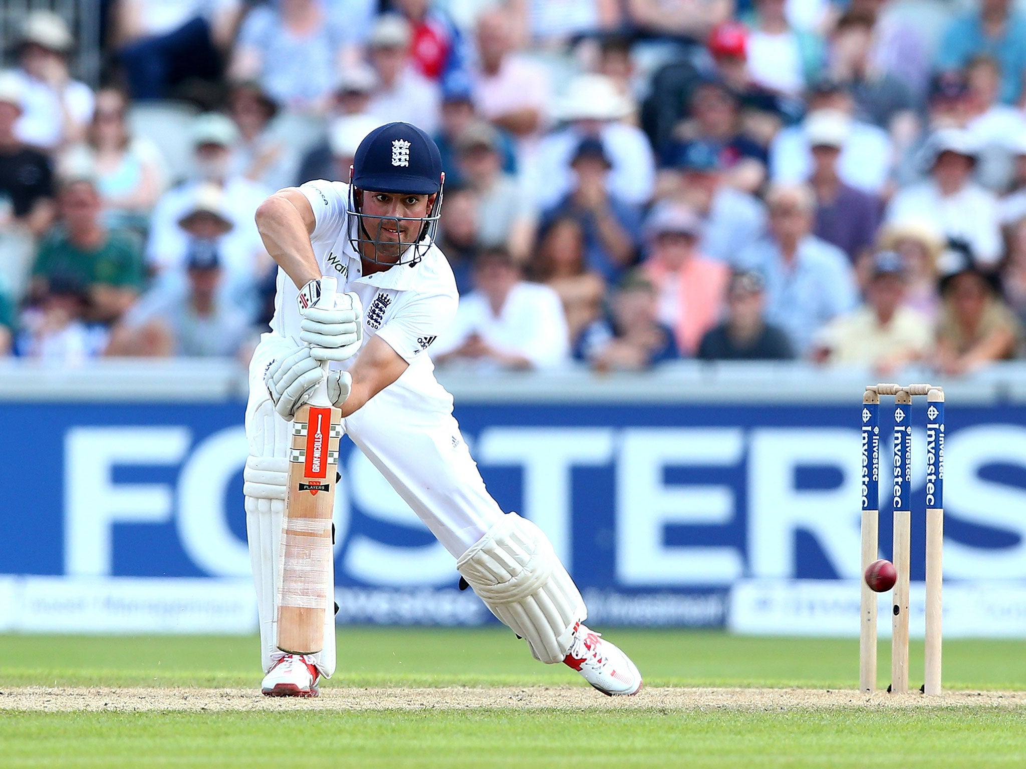 Alastair Cook in watchful mode against Pakistan