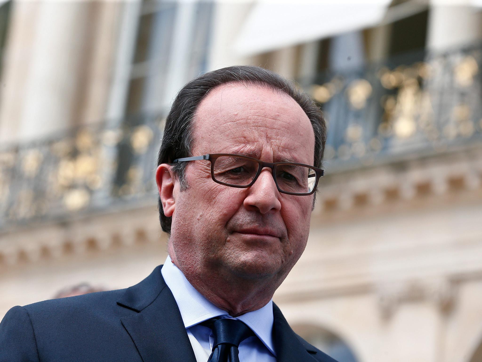 Francois Hollande was president of France until 2017