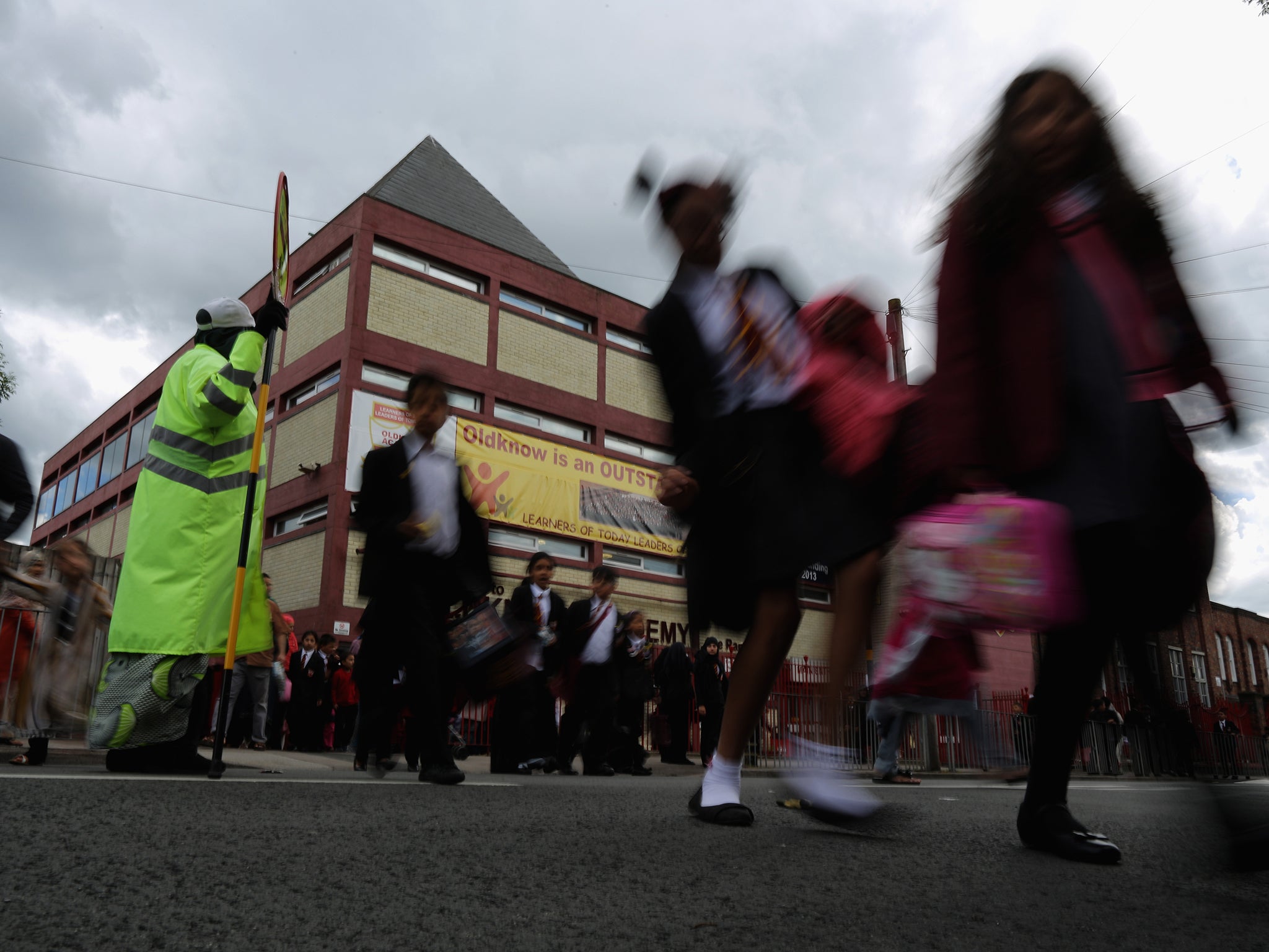 Oldknow Academy, one of the Birmingham schools at the centre of the 'Trojan Horse' scandal, in which religious extremists were accused of being allowed to infiltrate the institutions