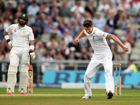 Chris Woakes celebrates has been in fine form (Getty)