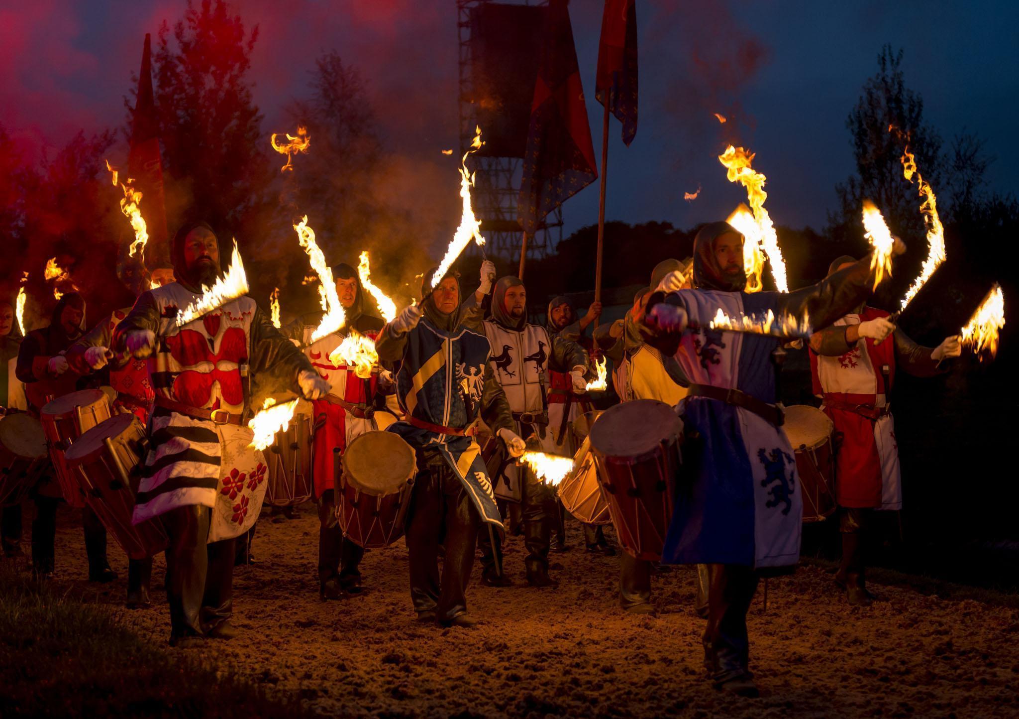 The production is run - and performed - by a team of 1,000 volunteers