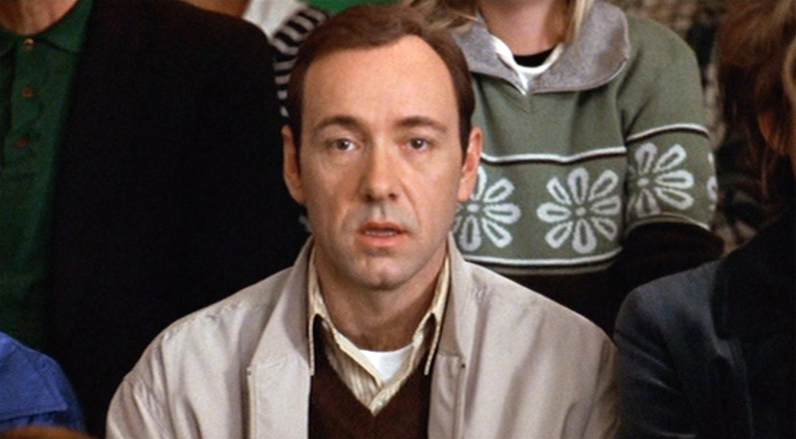 Kevin Spacey as Lester Burnham in 1999's American Beauty