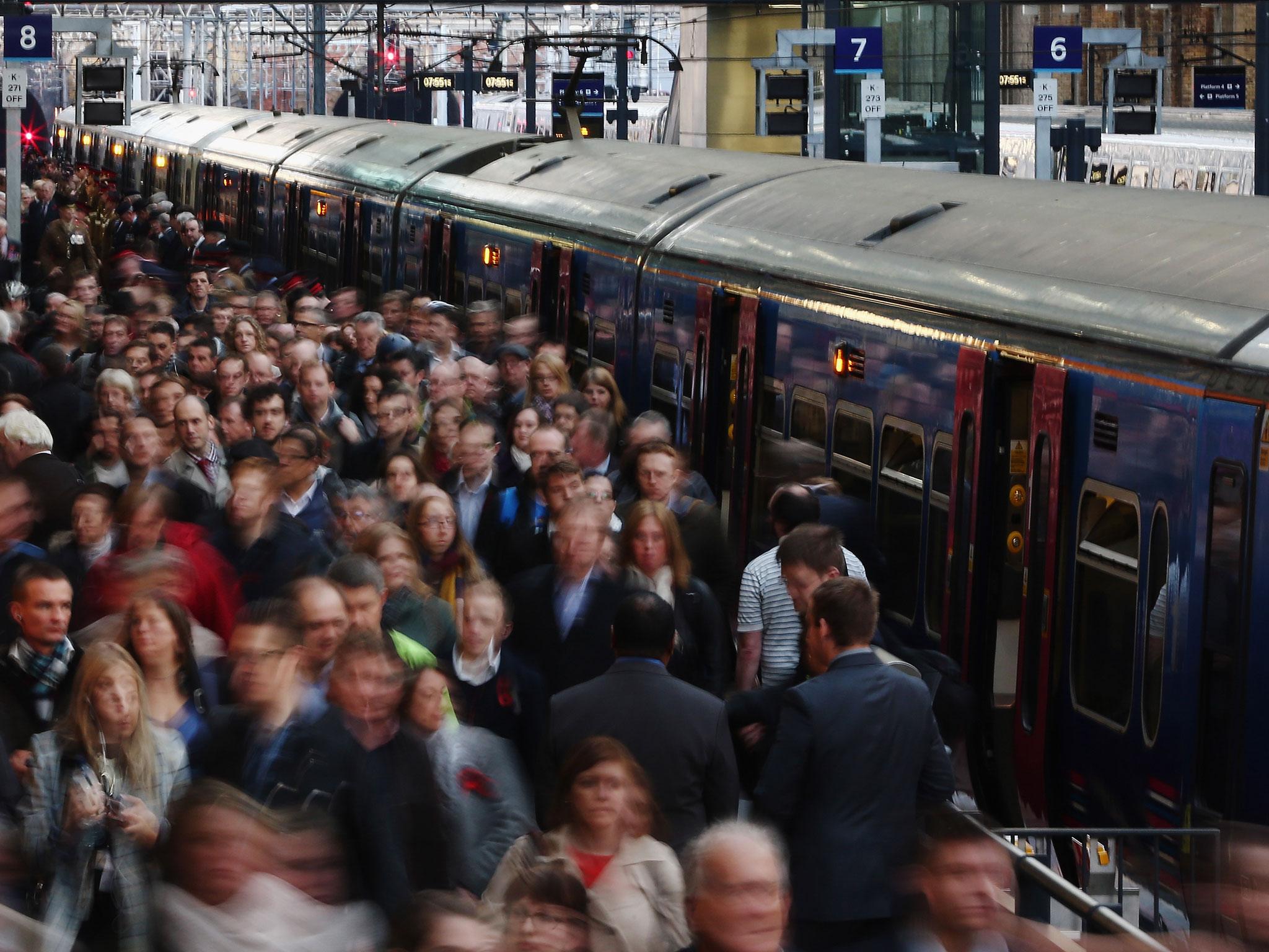 Passengers are entitled to split their ticket at any station along their route at which the train stops and are not required to leave the train