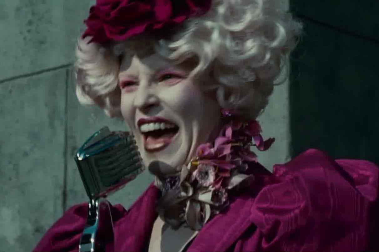 Banks as Effie Trinket in ‘The Hunger Games’