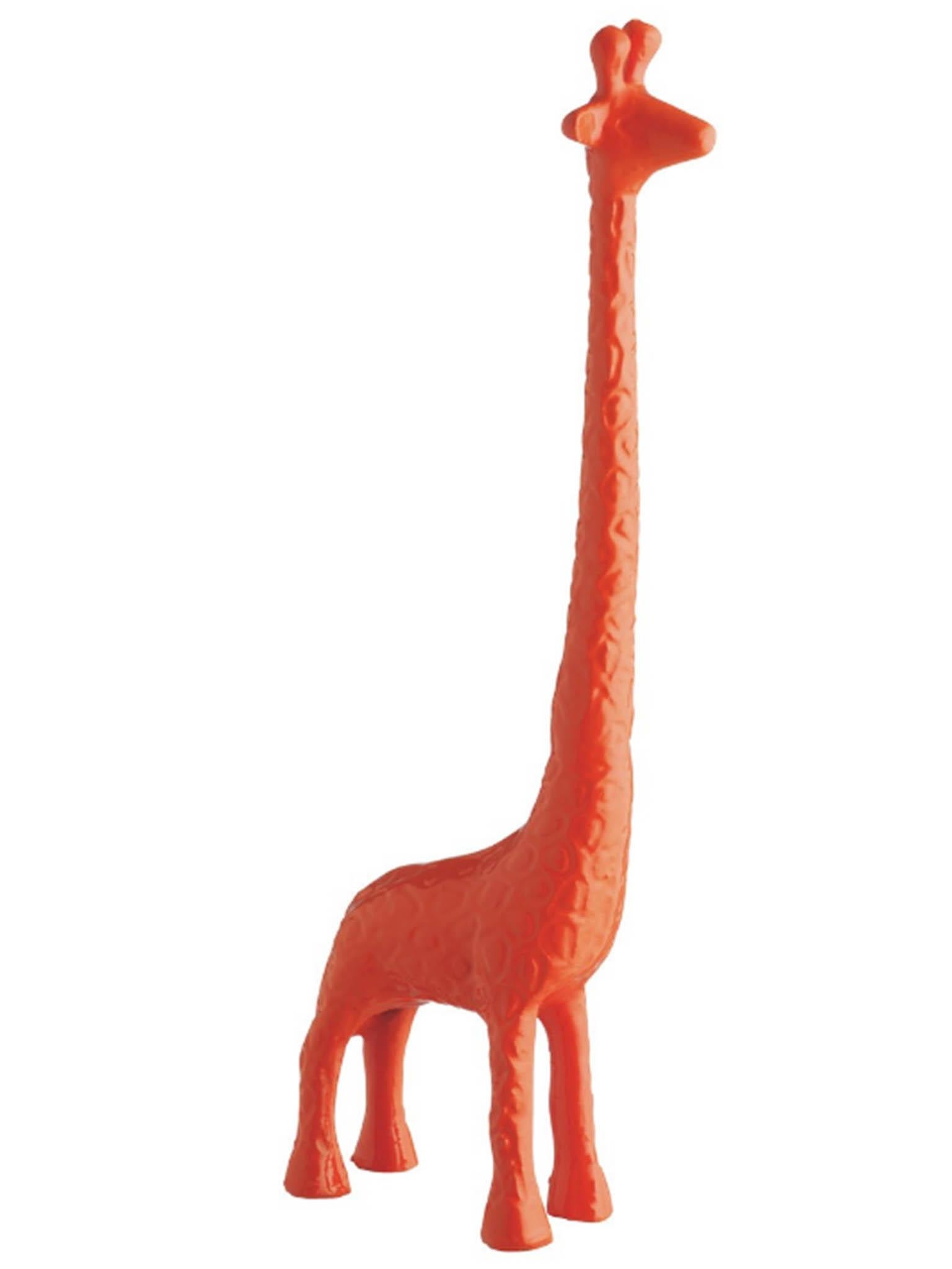 The enameled giraffe will brighten any room, even on dark days. The orange animal is £20