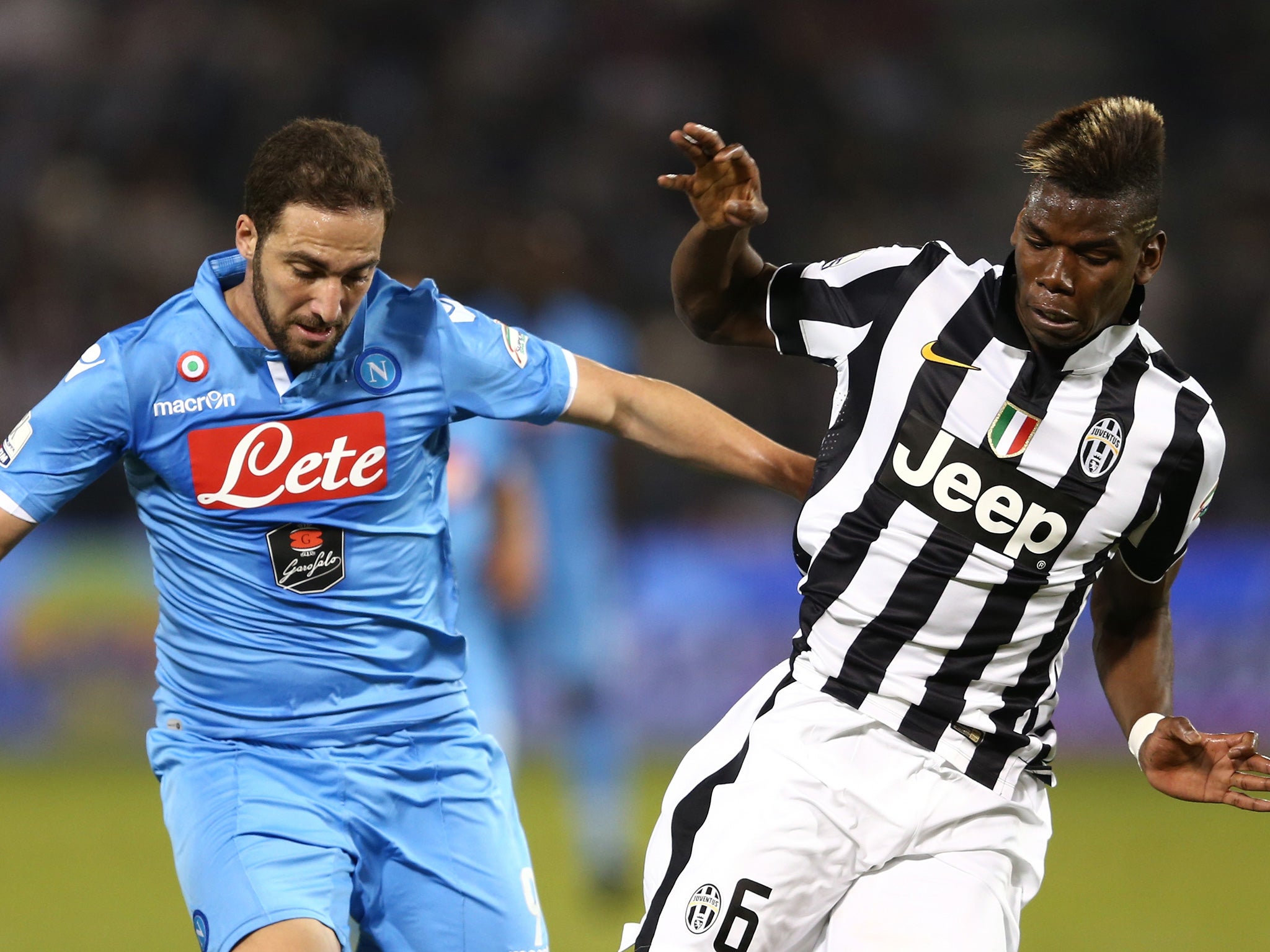 Higuain and Pogba may not be Juventus teammates for long