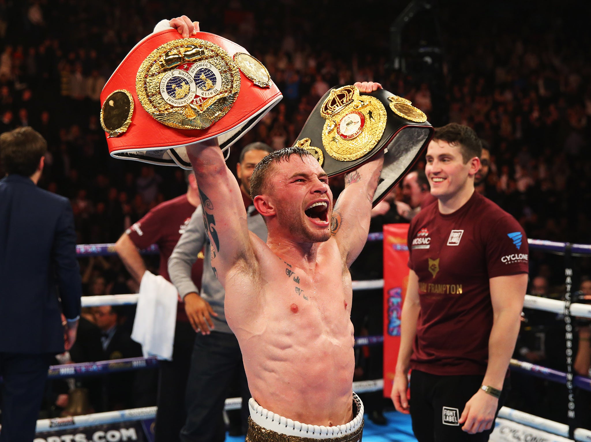 Frampton will walk into the Barclays Centre as an underdog