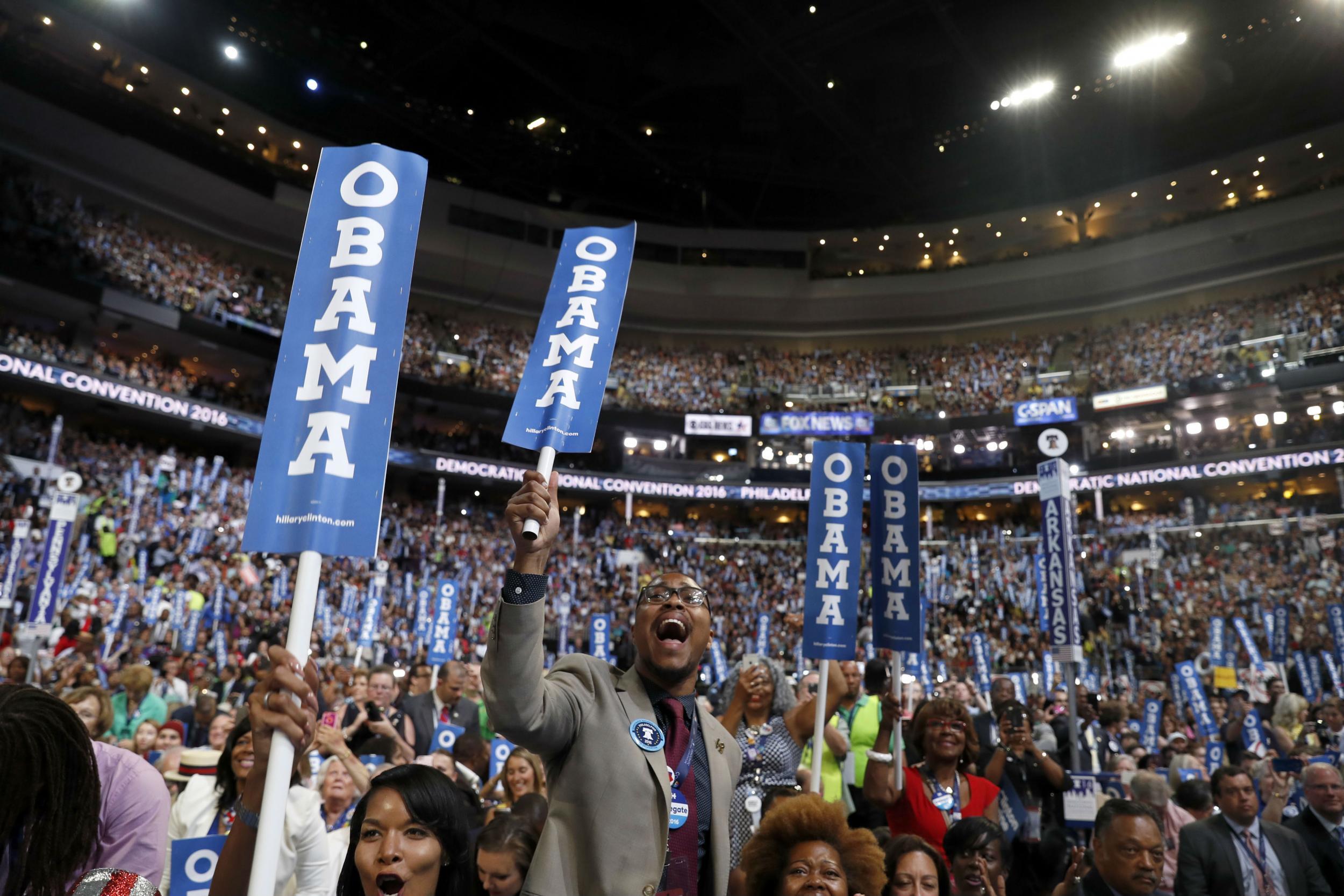 Mr Obama speech was 'awesome', 'super' and 'inspirational