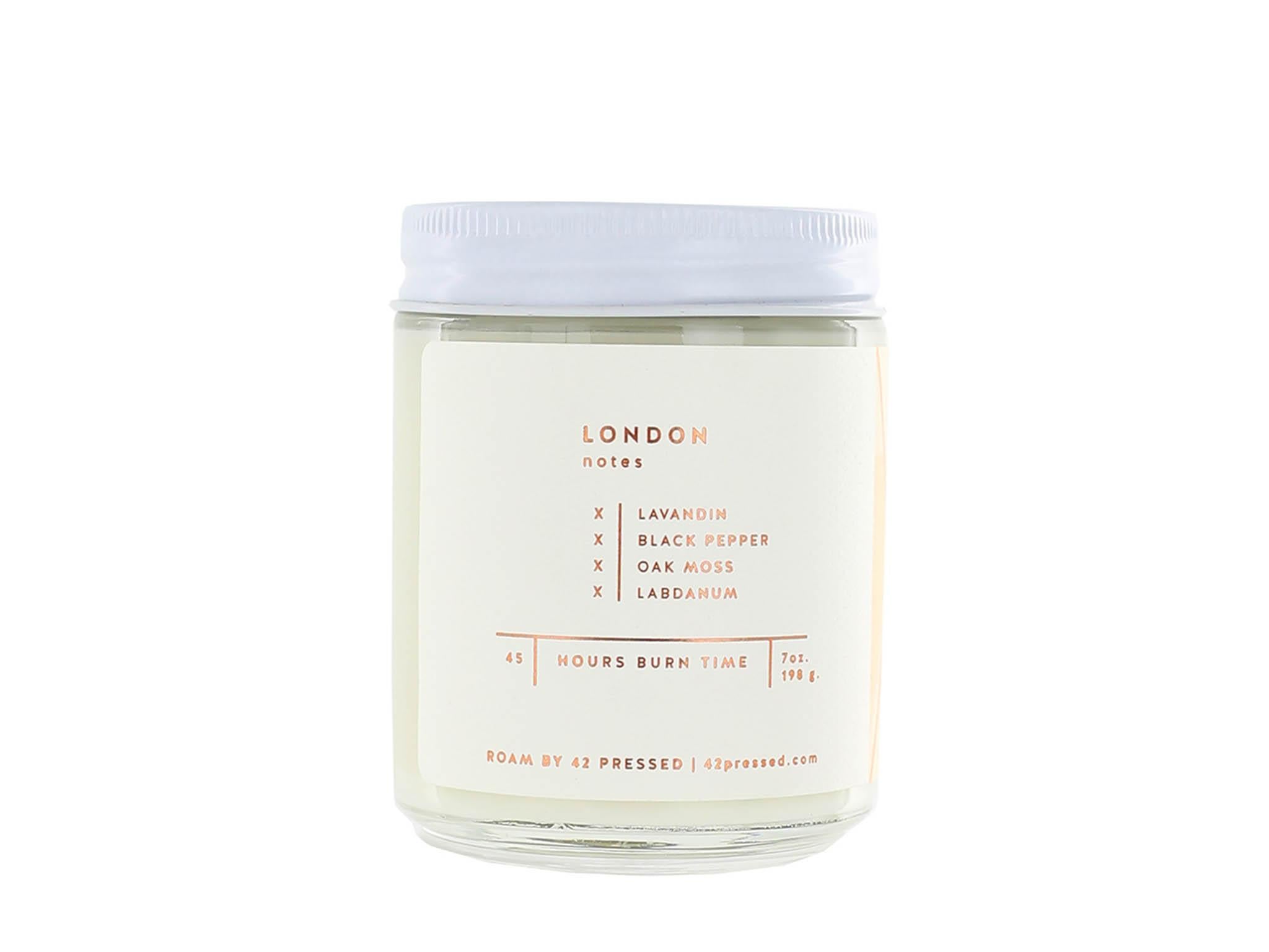 ROAM by 42 Pressed Scented Candle – London, £22