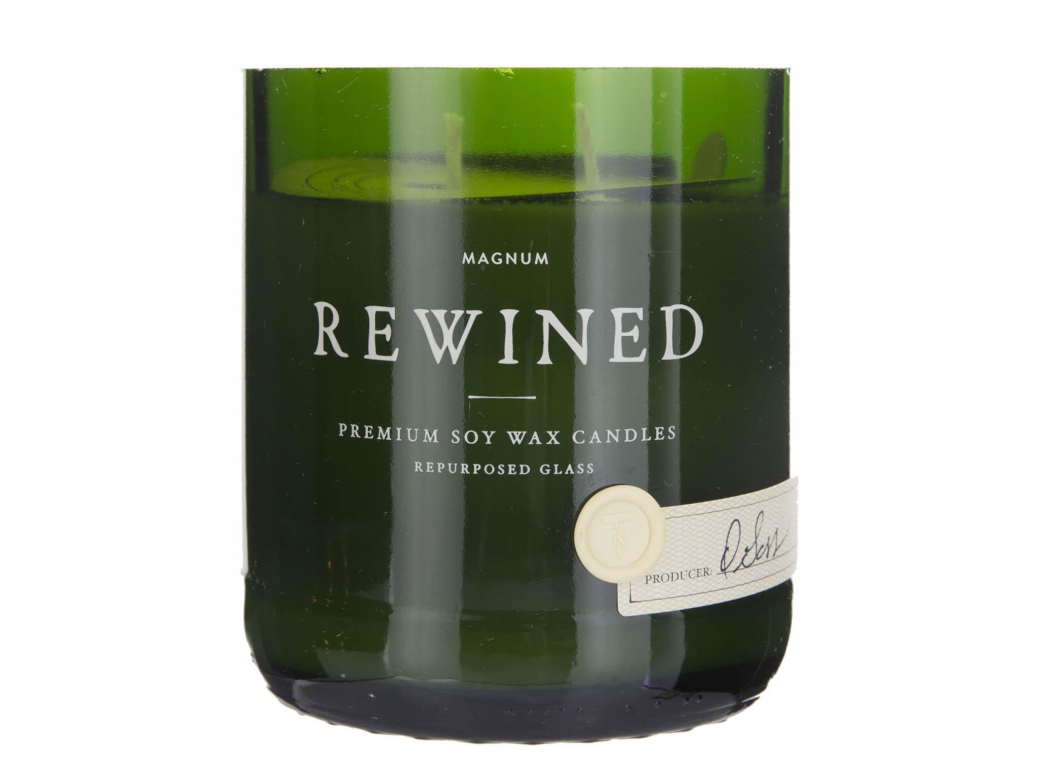 Rewined soy wax candle – Champagne Magnum, £45