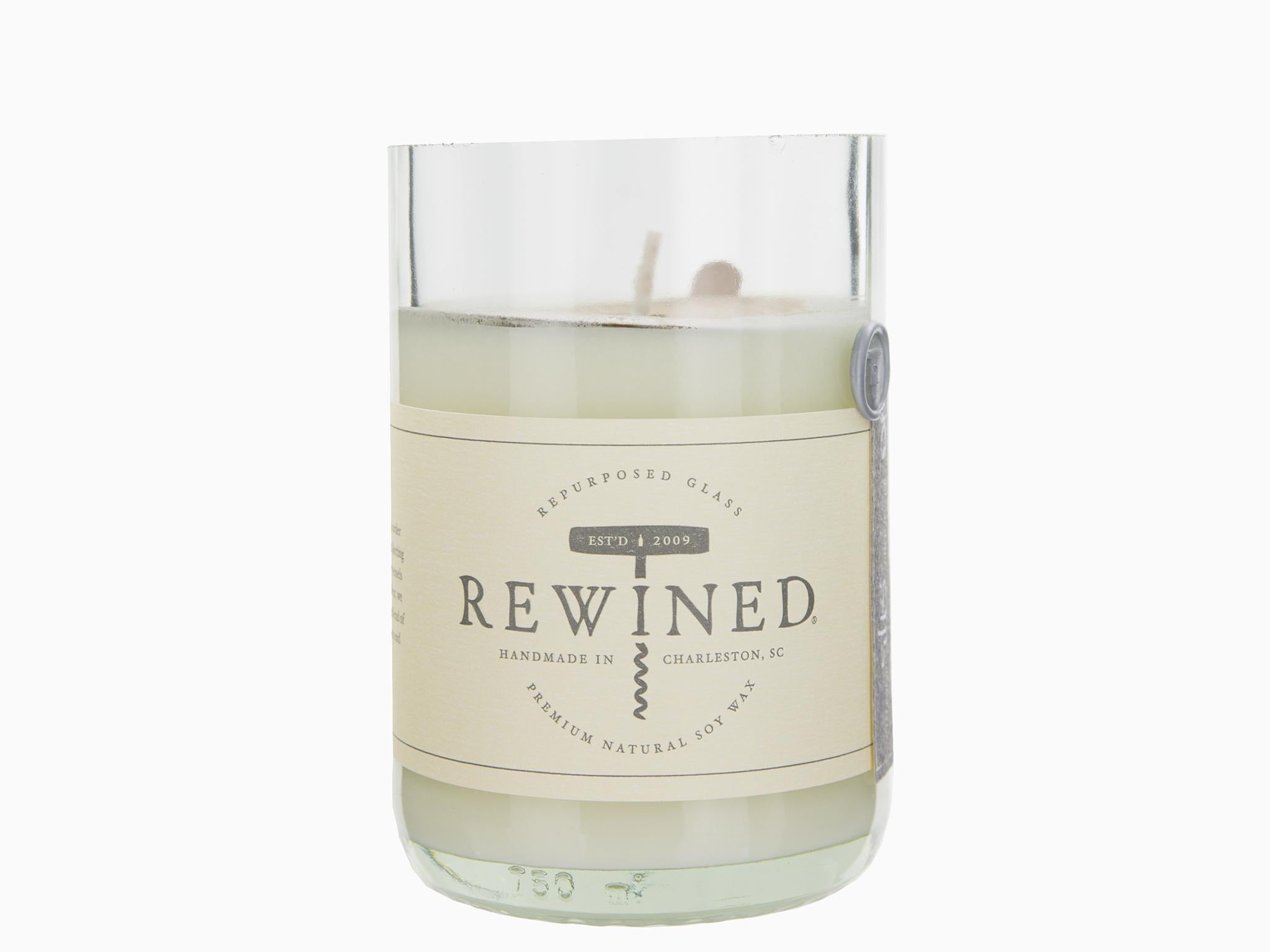 Rewined soy wax candle – Rose, £25