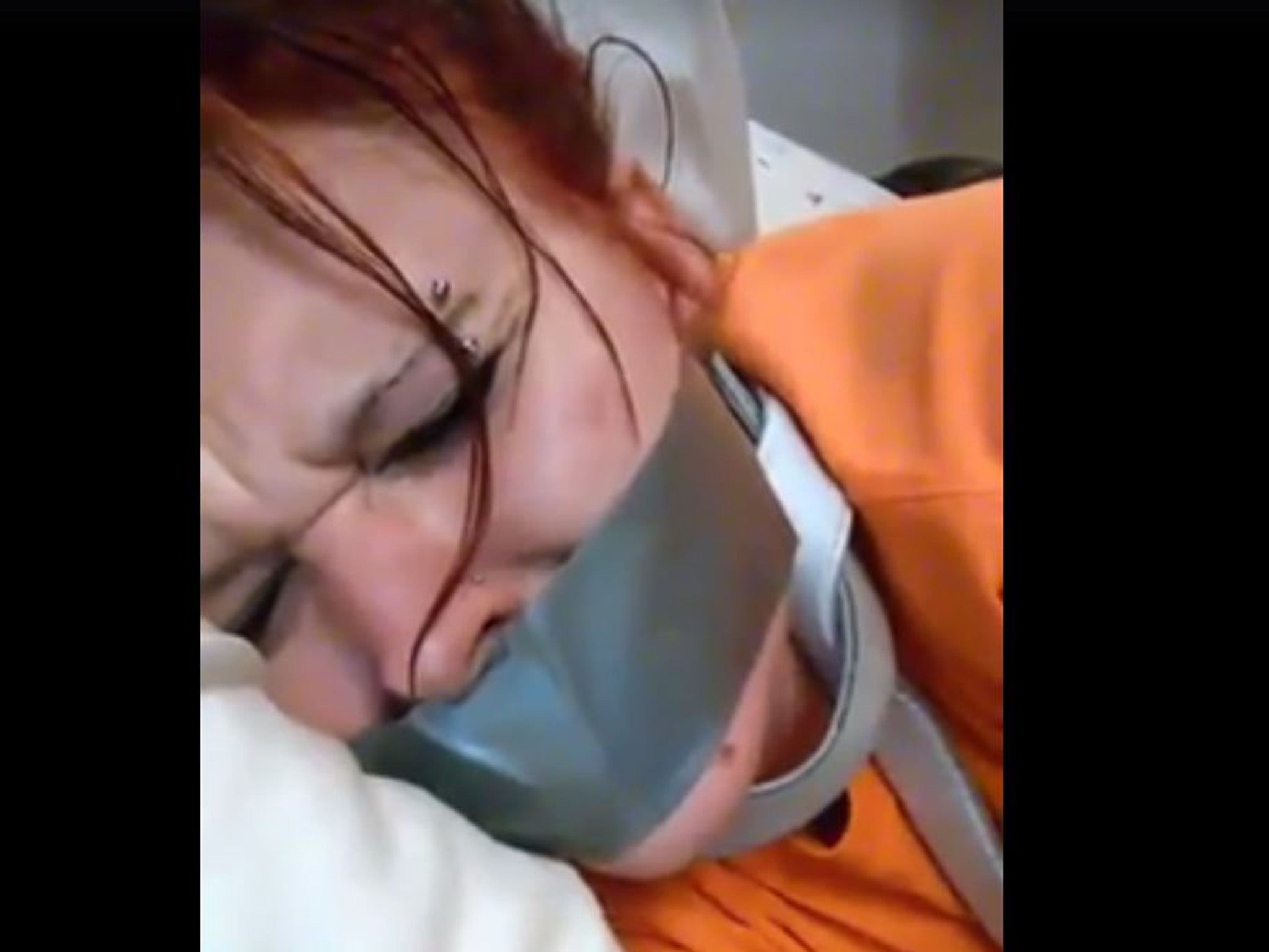 Jessica Johnston sent her mother three video messages saying she was bound and gagged in a motel room