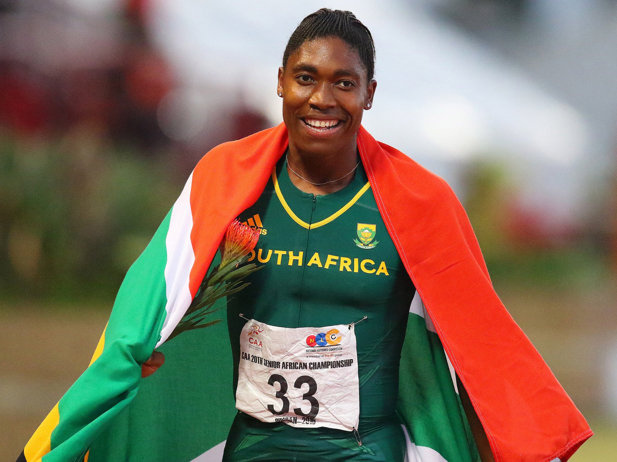 Semenya set the fastest 800m of the year last month