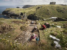 Dark Ages royal palace discovered in Cornwall – in area closely linked to the legend of King Arthur