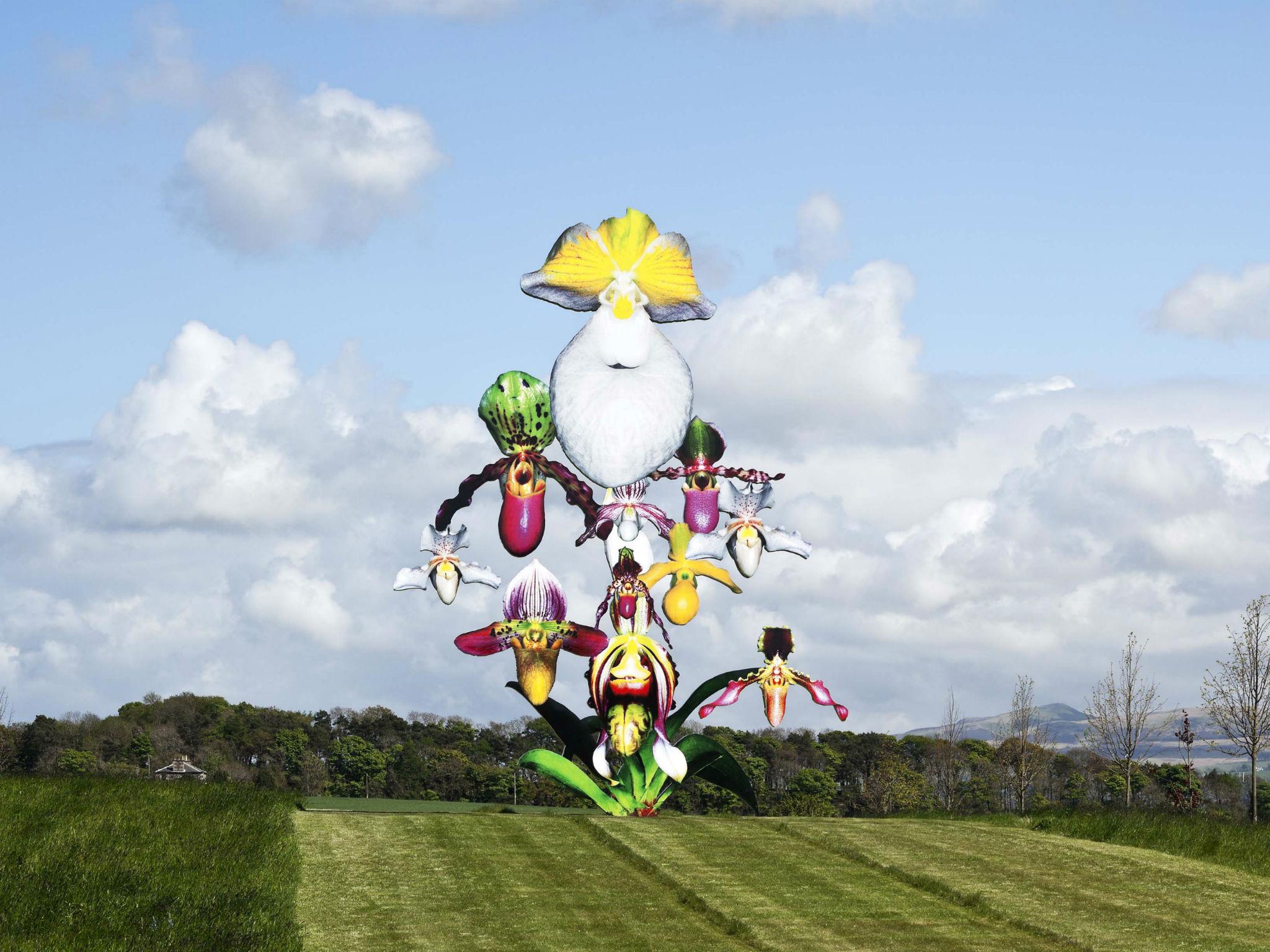 Marc Quinn's Love Bomb at Jupiter Artland