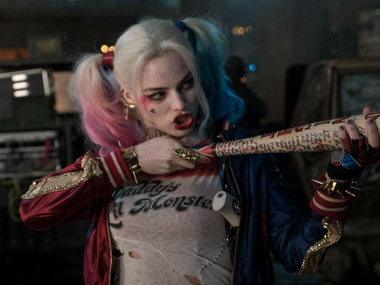 Margot Robbie as Harley Quinn in Suicide Squad