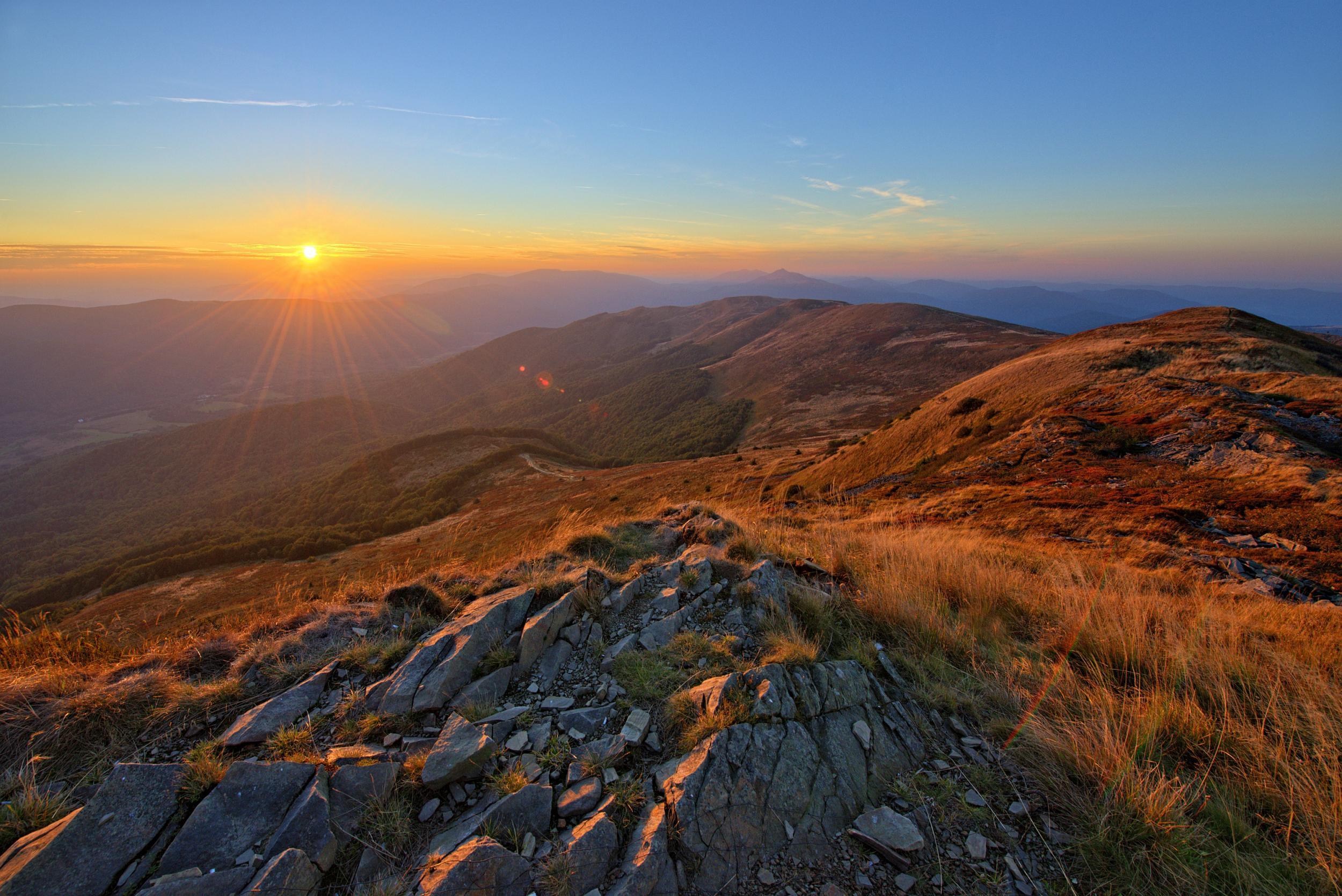 &#13;
Bieszczady National Park offers stunning views in the south east of Poland &#13;