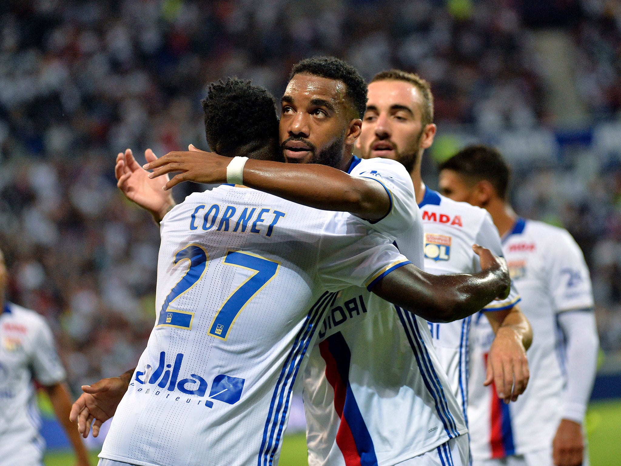 Alexandre Lacazette remains a target for Arsenal