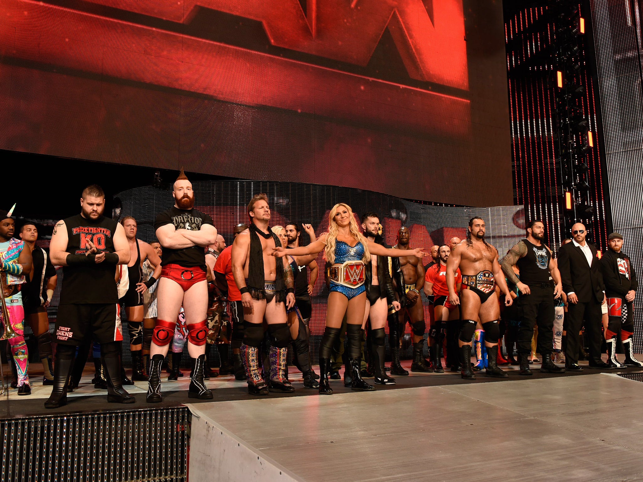 Owens is part of the new Raw roster following the WWE Draft