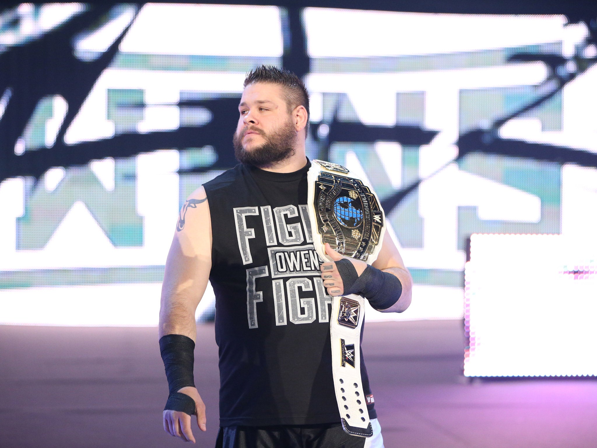 Owens won the Intercontinental Title within months of his Raw debut