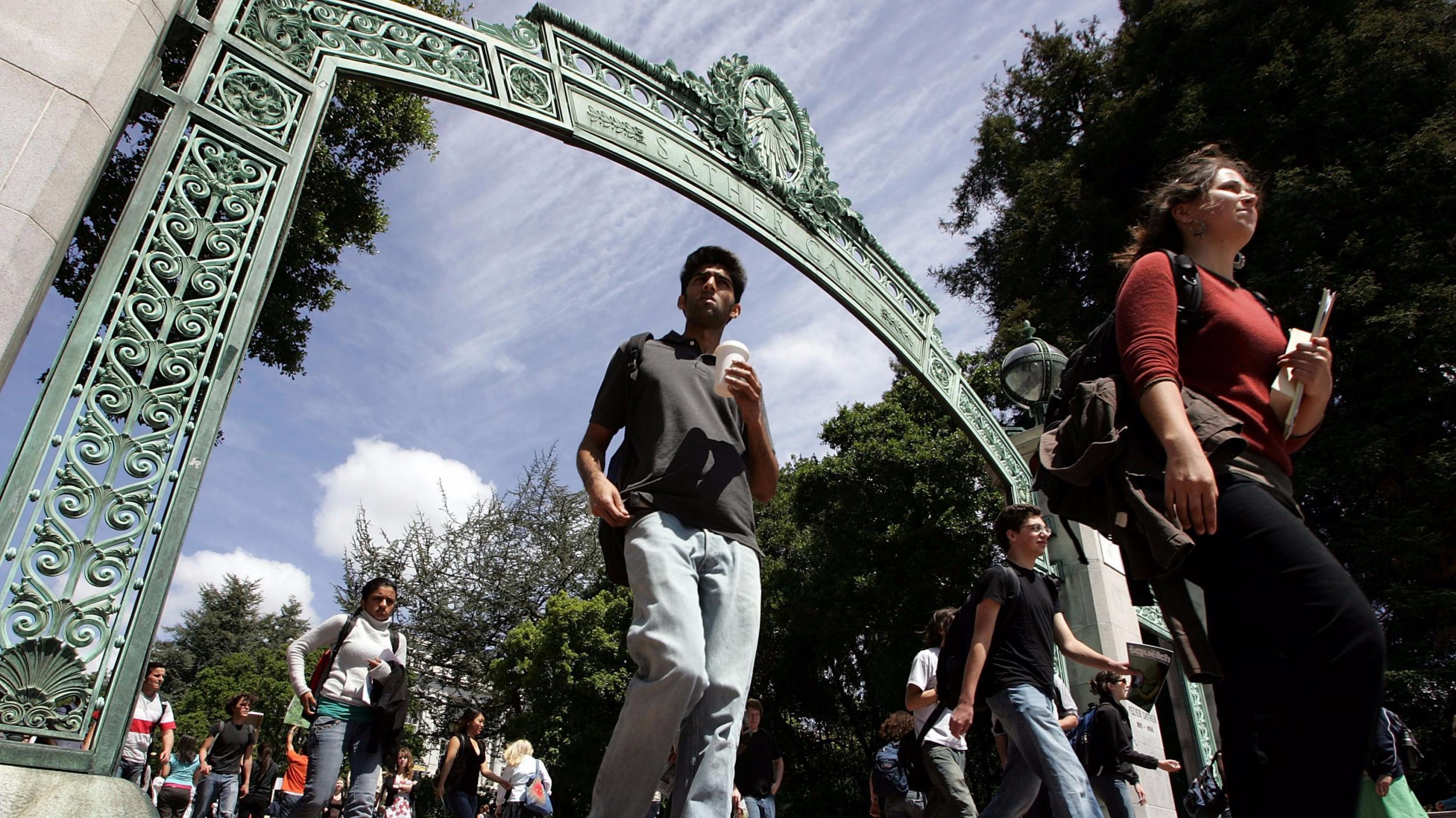 UC Berkeley, pictured