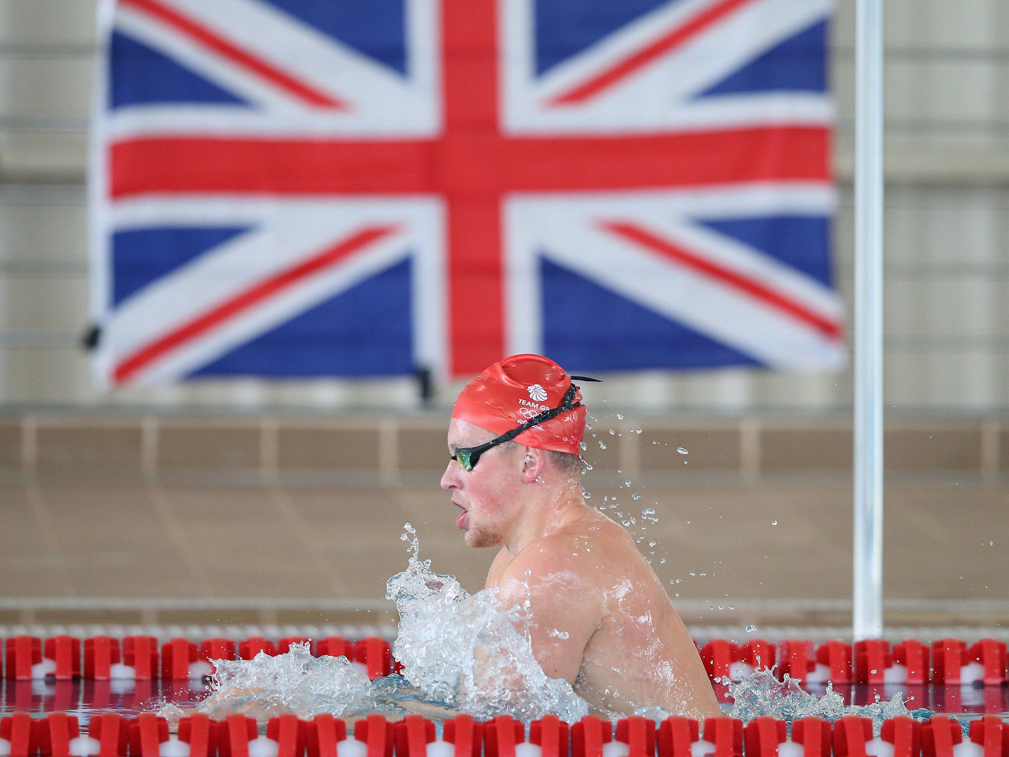 British swimmers have been left without swimwear after nine kit bags went missing from the Olympic Village