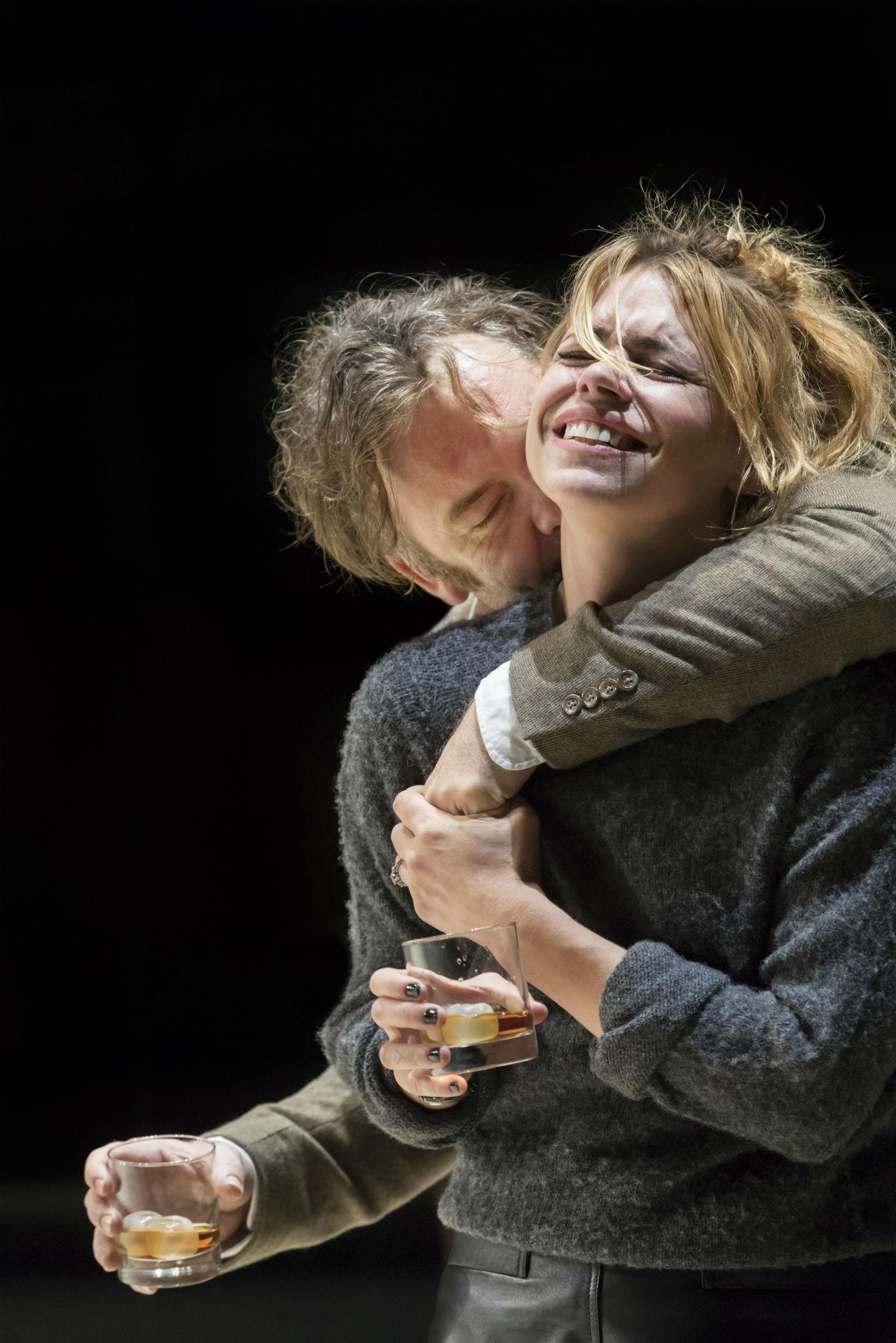 Brendan Cowell and Billie Piper in Yerma