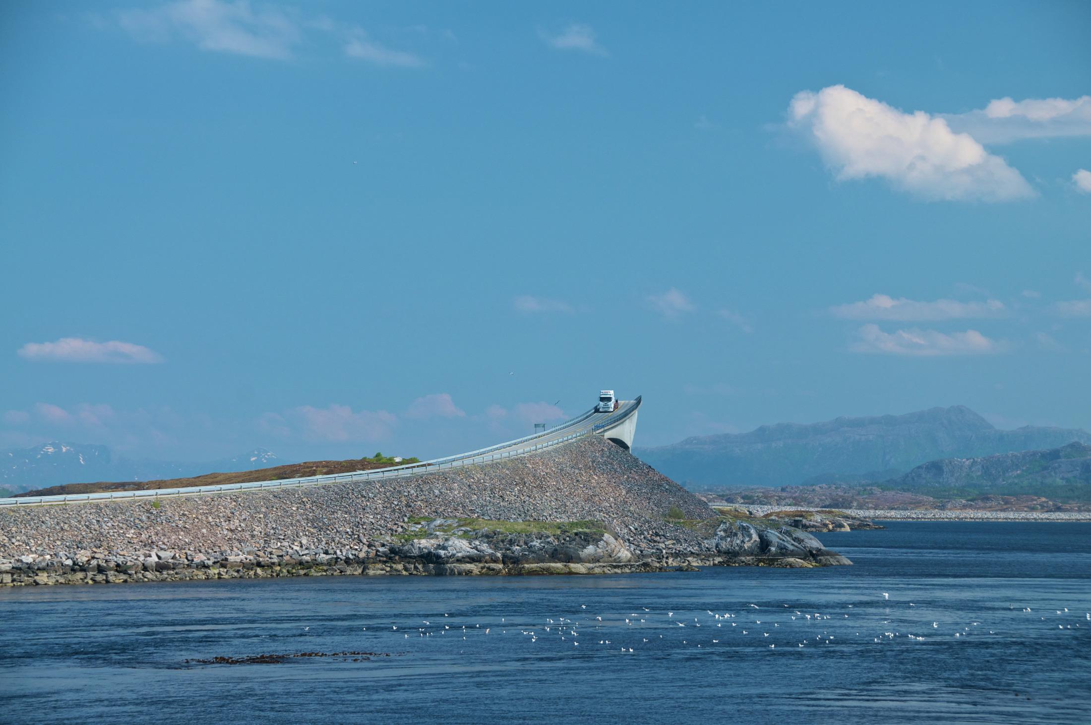 Norway's Atlantic Ocean Road offers hairpin thrills and 'drunken' bridges