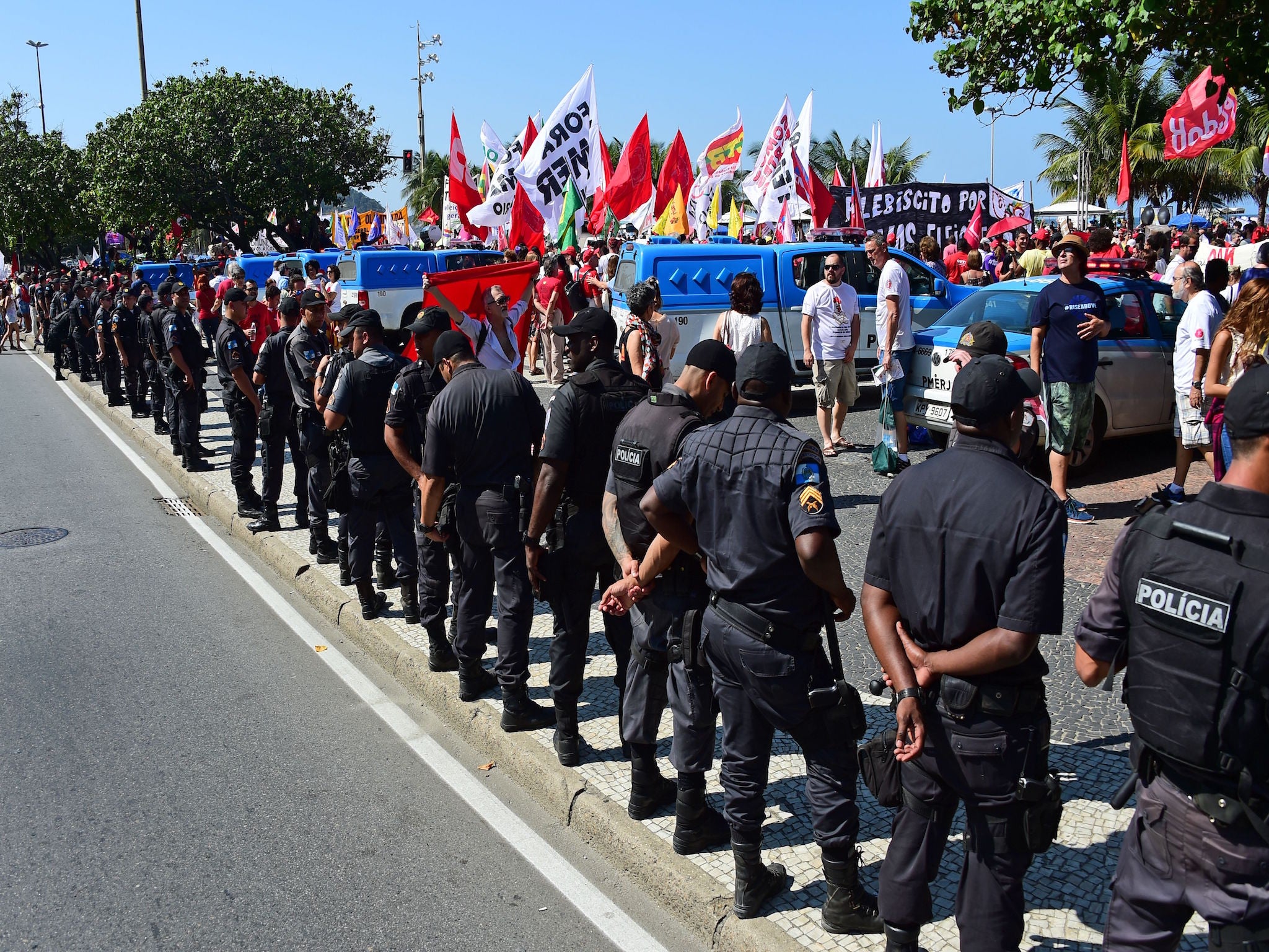 The chaos on the streets could be overshadowed by the drama in the stadiums