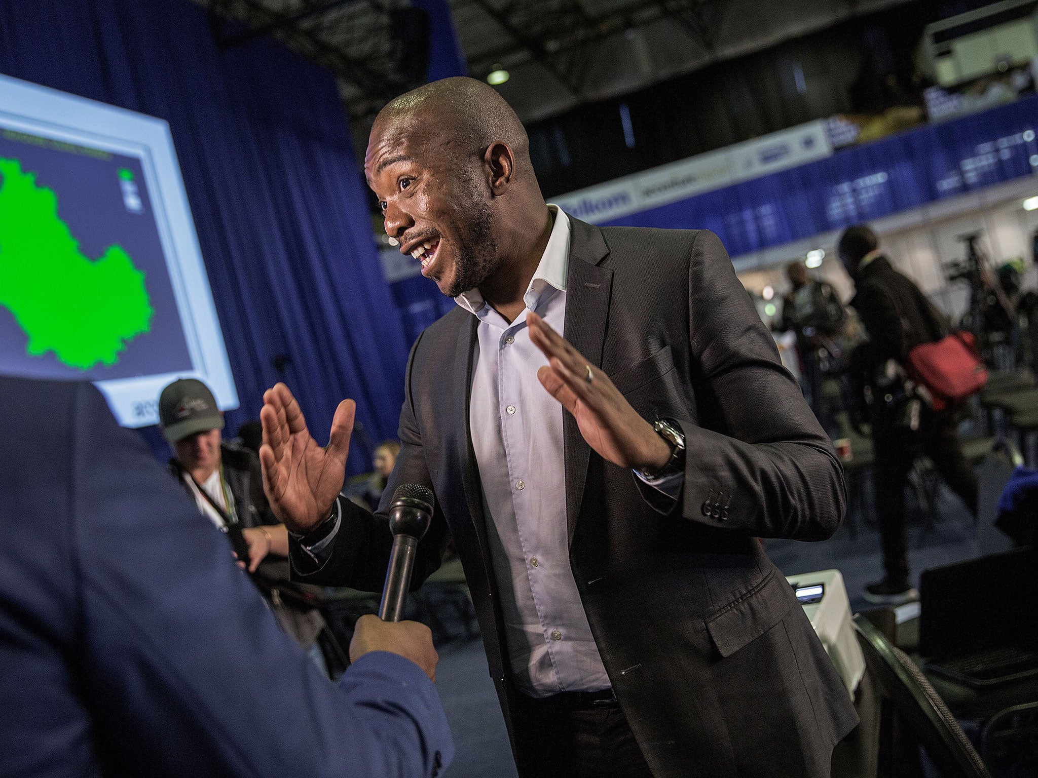 Mmusi Maimane: The Democratic Alliance says it is only party that could create a 'prosperous, united and non-racial South Africa'