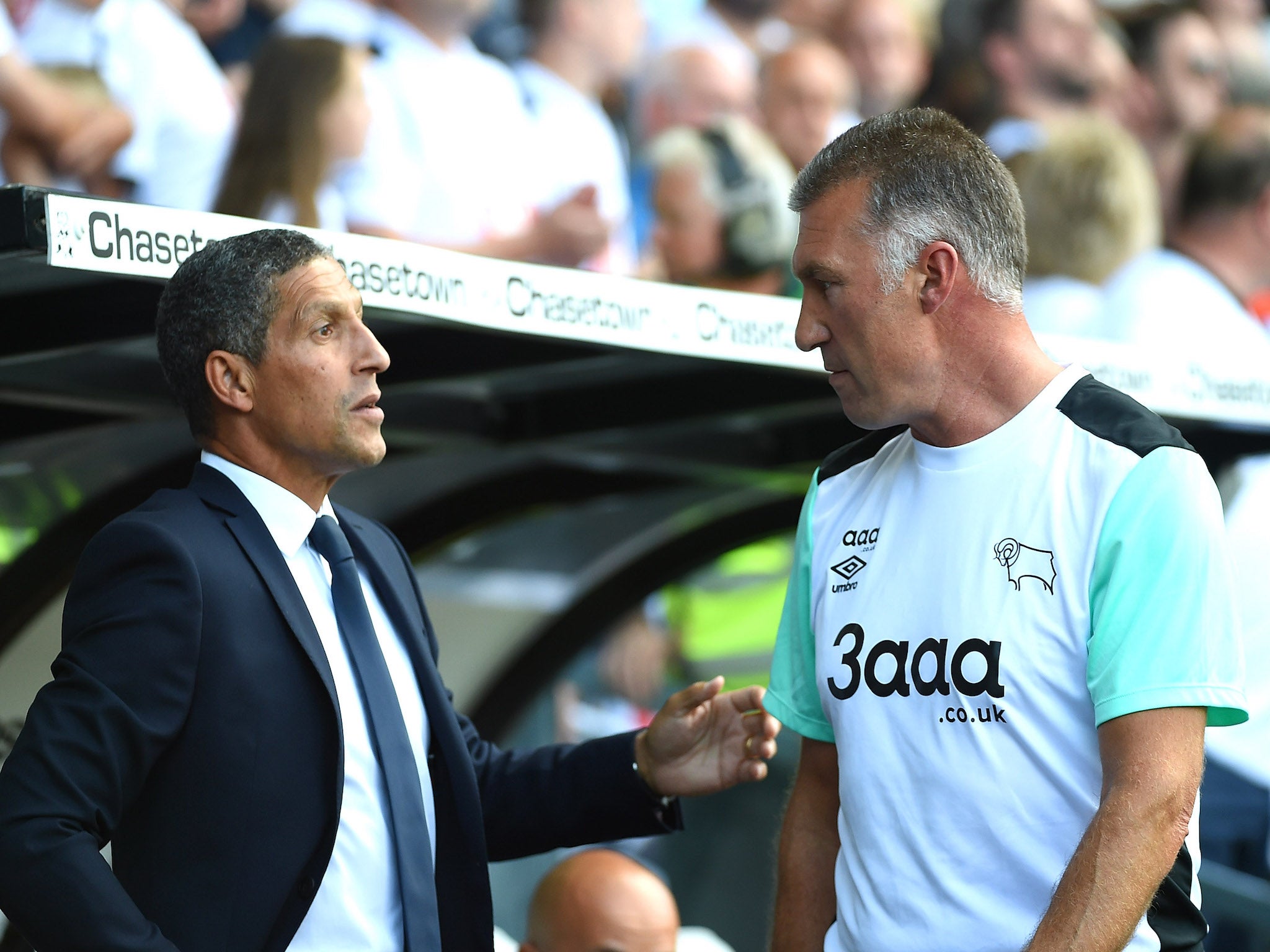 Nigel Pearson endured a frustrating start to life at Derby