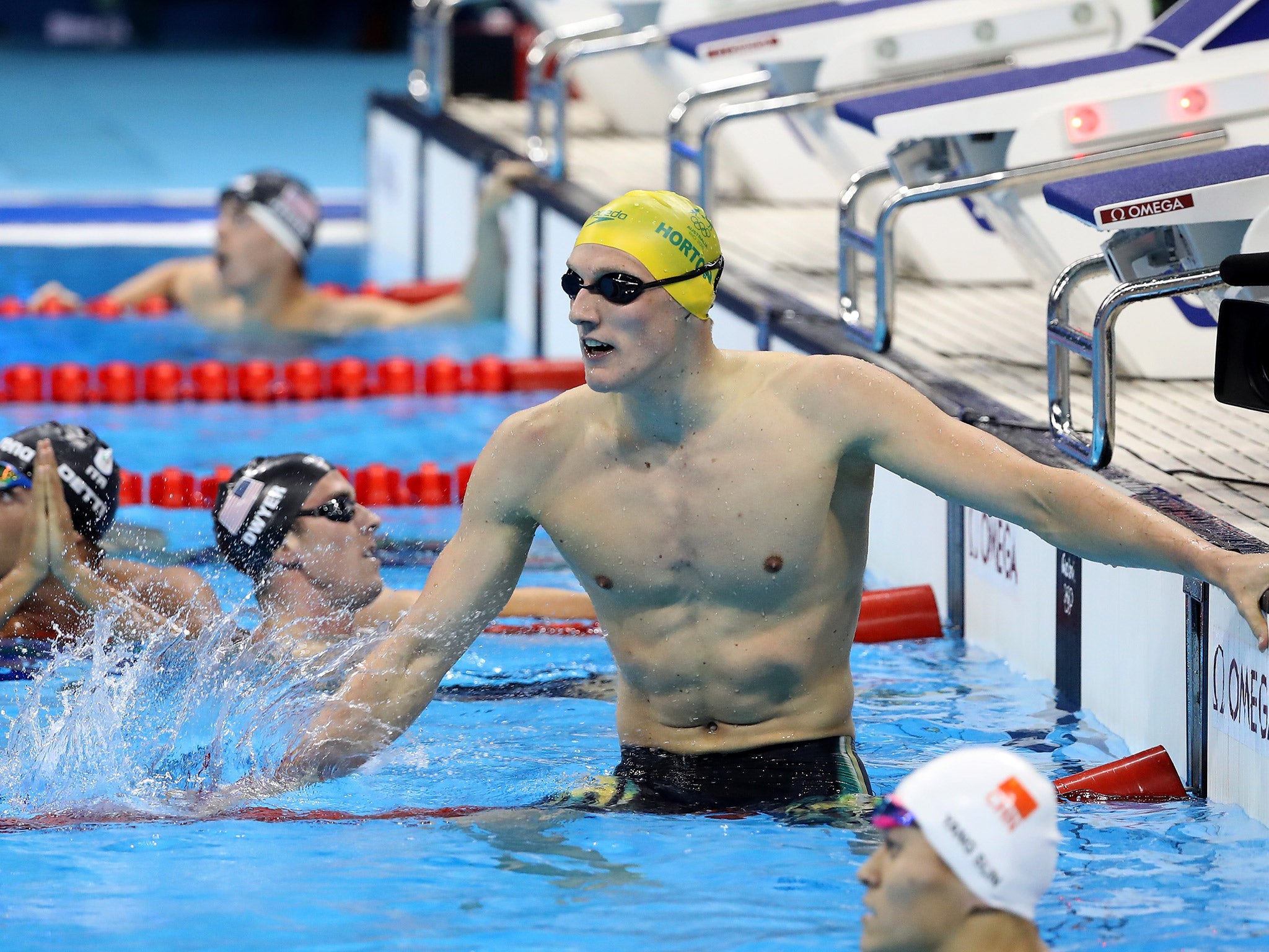 Chinese media and swimming fans have attacked Mack Horton for his comments in the post 400m freestyle final press conference