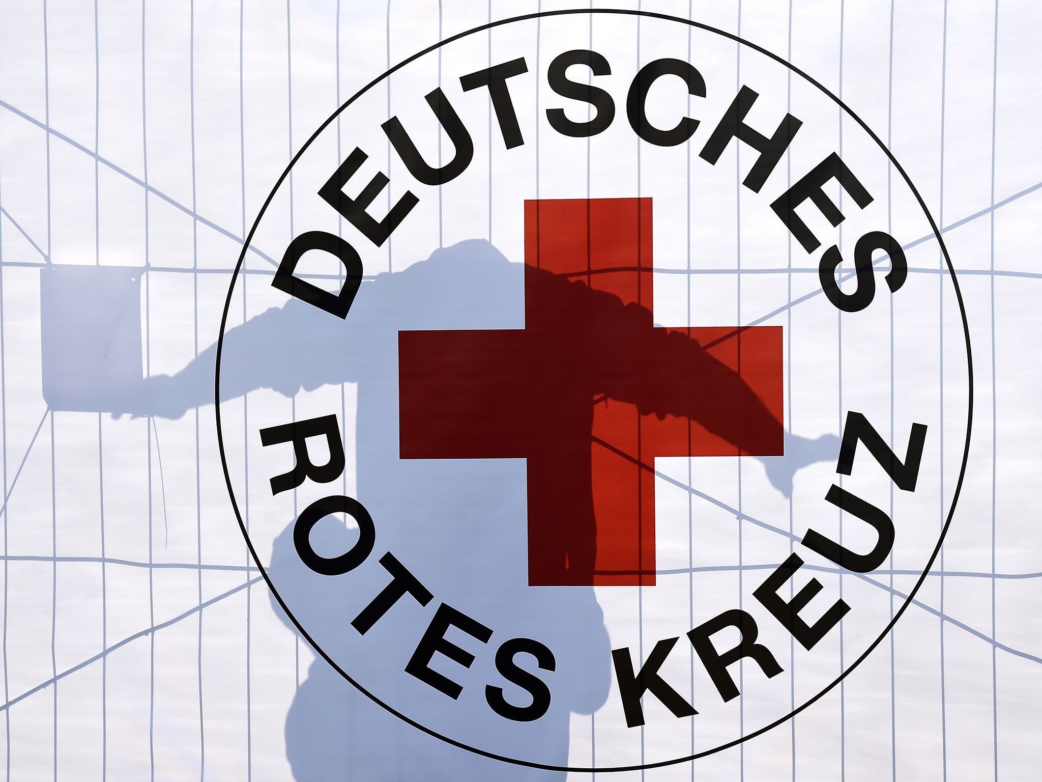 The man was housed in a Red Cross refugee shelter and given food and spending money