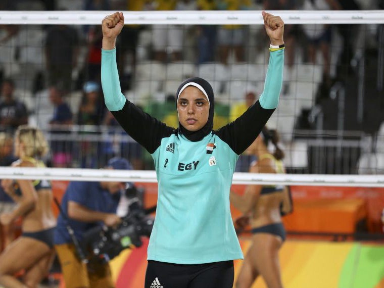 Doaa Elghobashy of Egypt