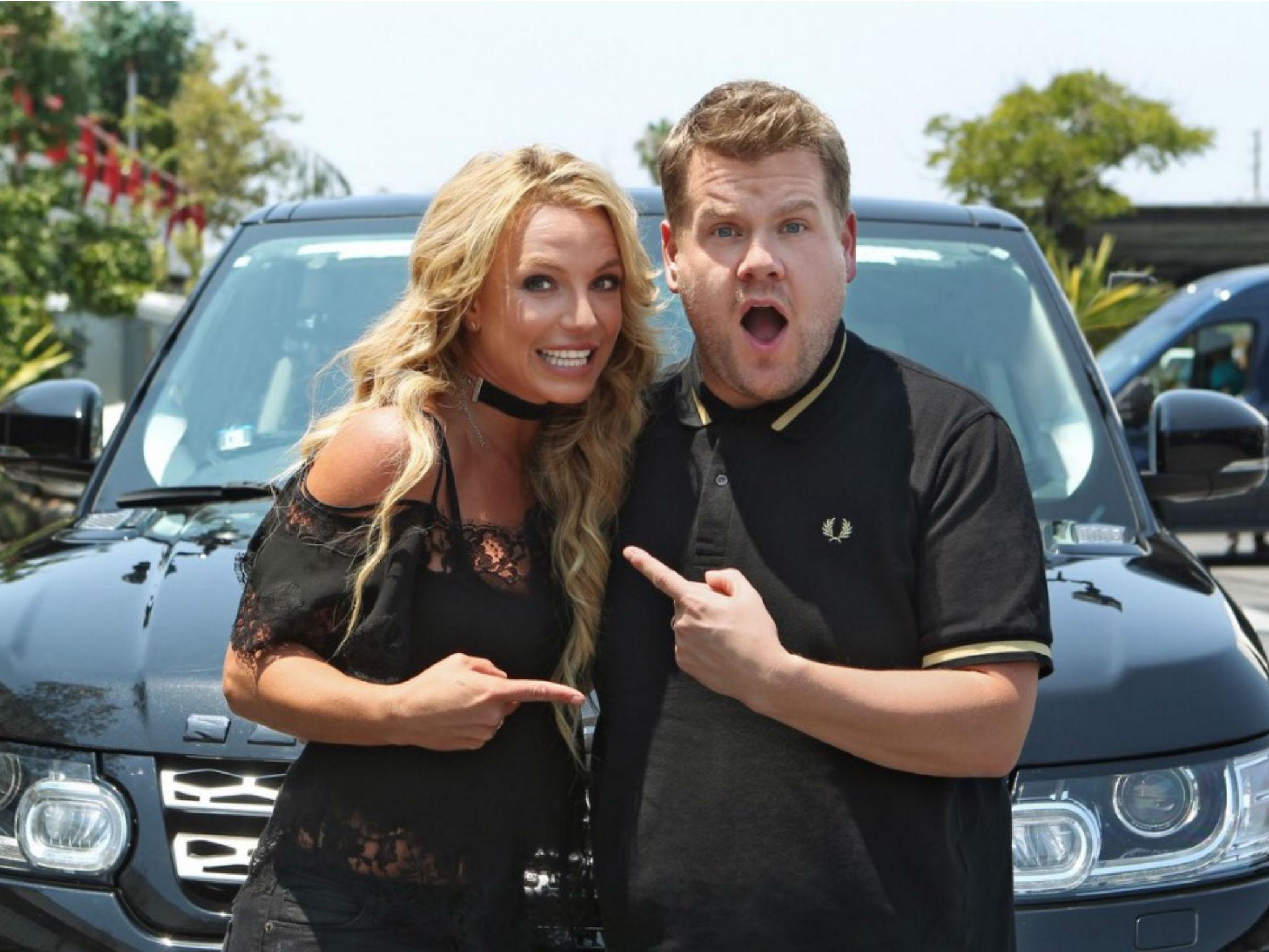 Britney Spears releases her new album the day after appearing on Carpool Karaoke with James Corden