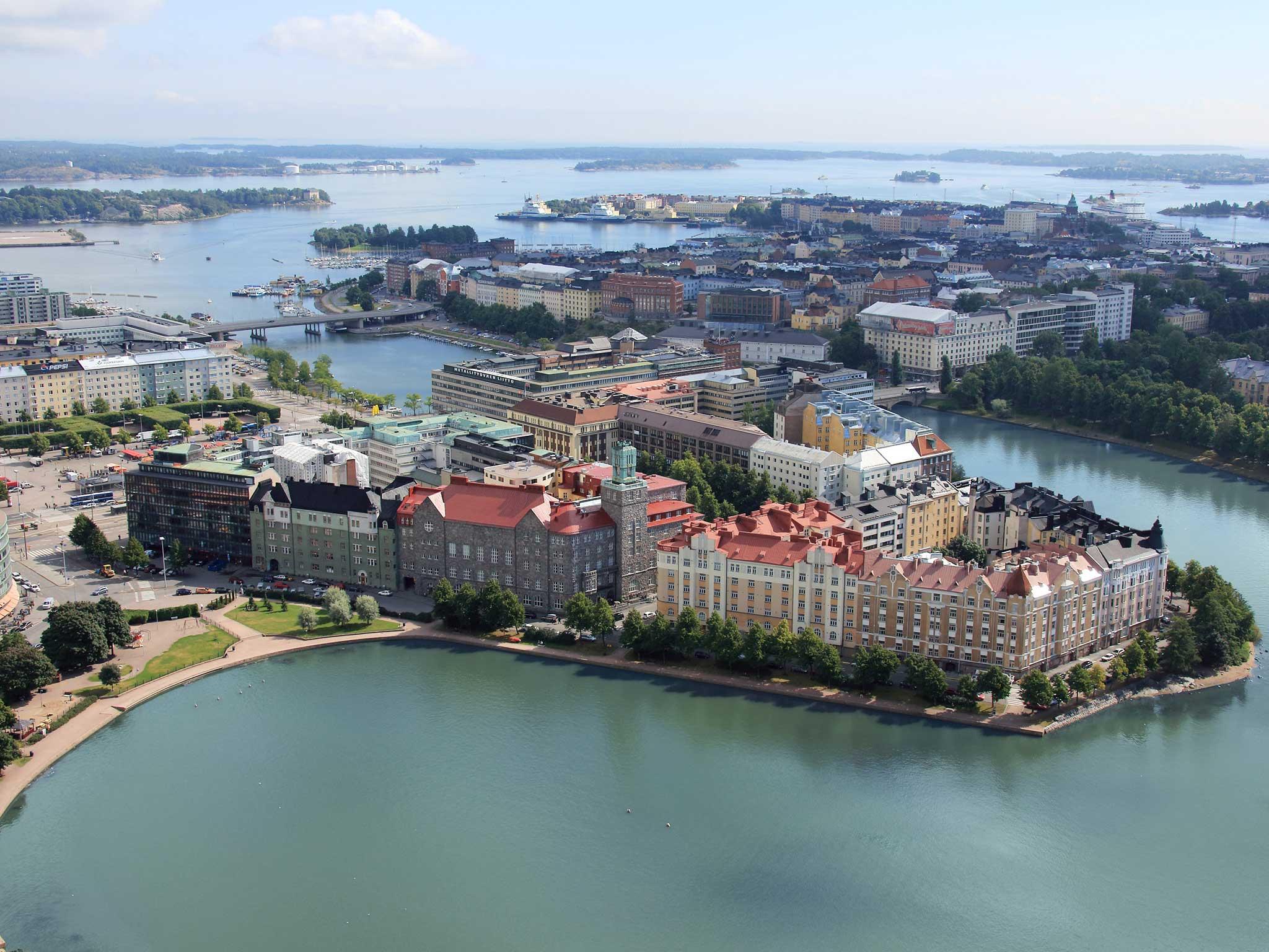 Finland's capital Helsinki experienced a relative boom time during the 1990s